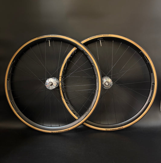 HED Belgium R Black / Phil Wood HF Wheelset 32h