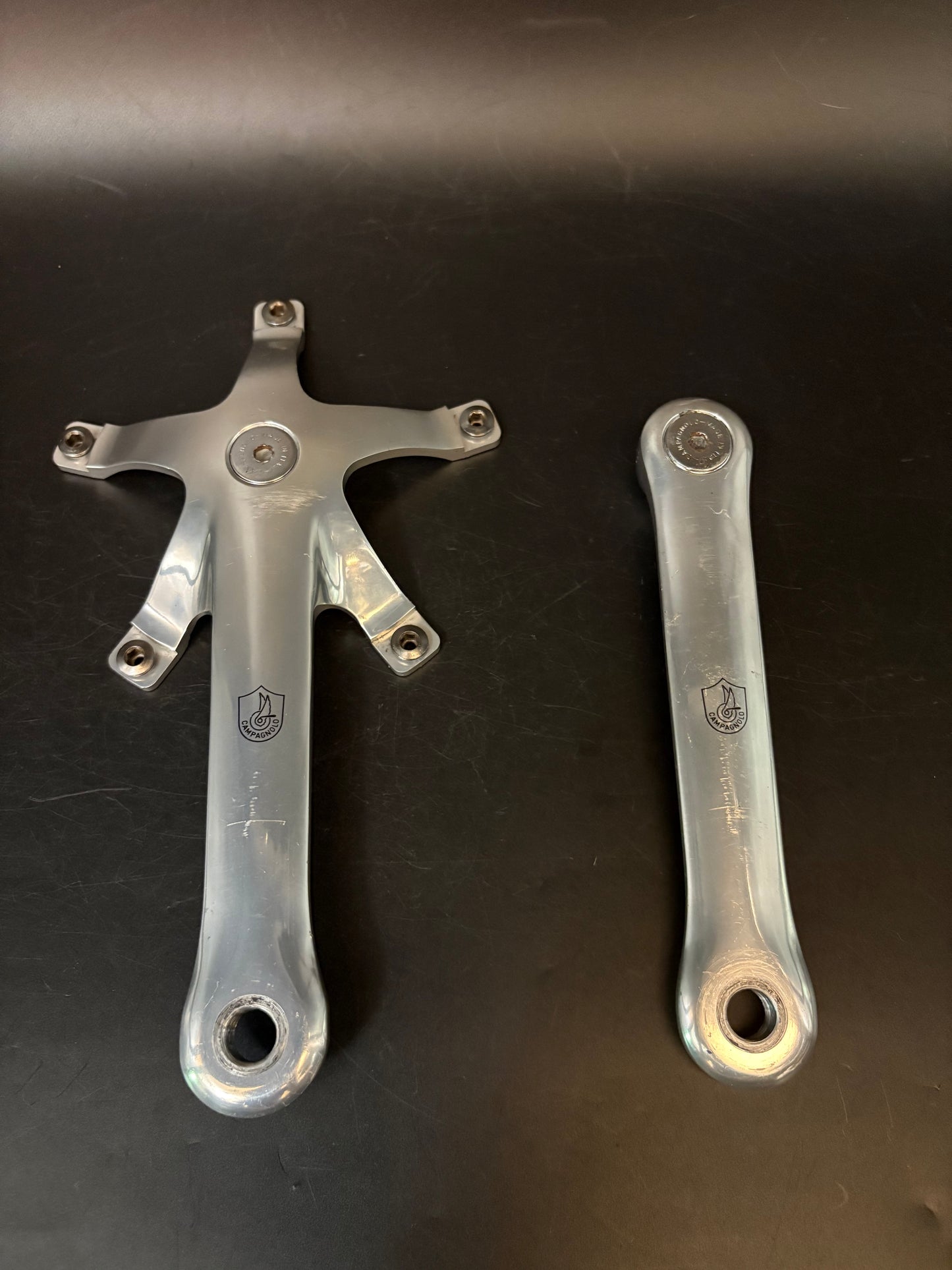 Campagnolo Record Pista Cranks Silver 170mm