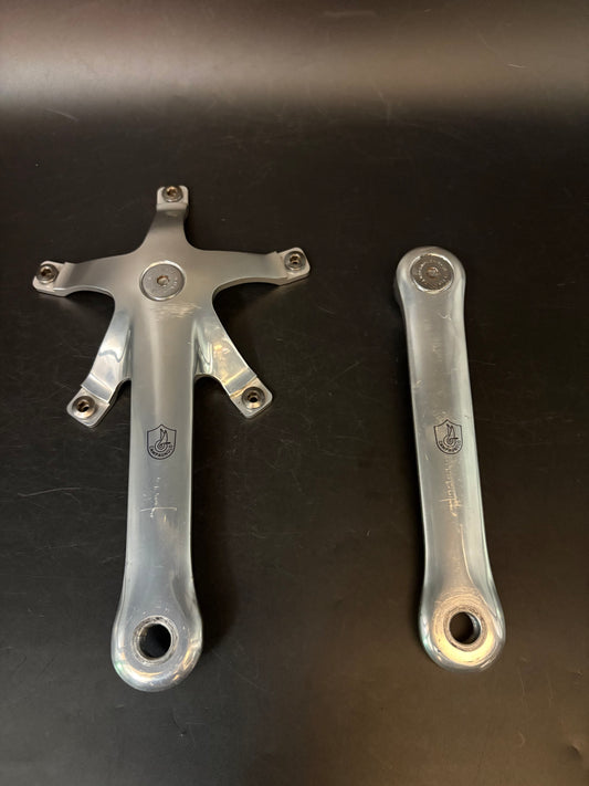 Campagnolo Record Pista Cranks Silver 170mm
