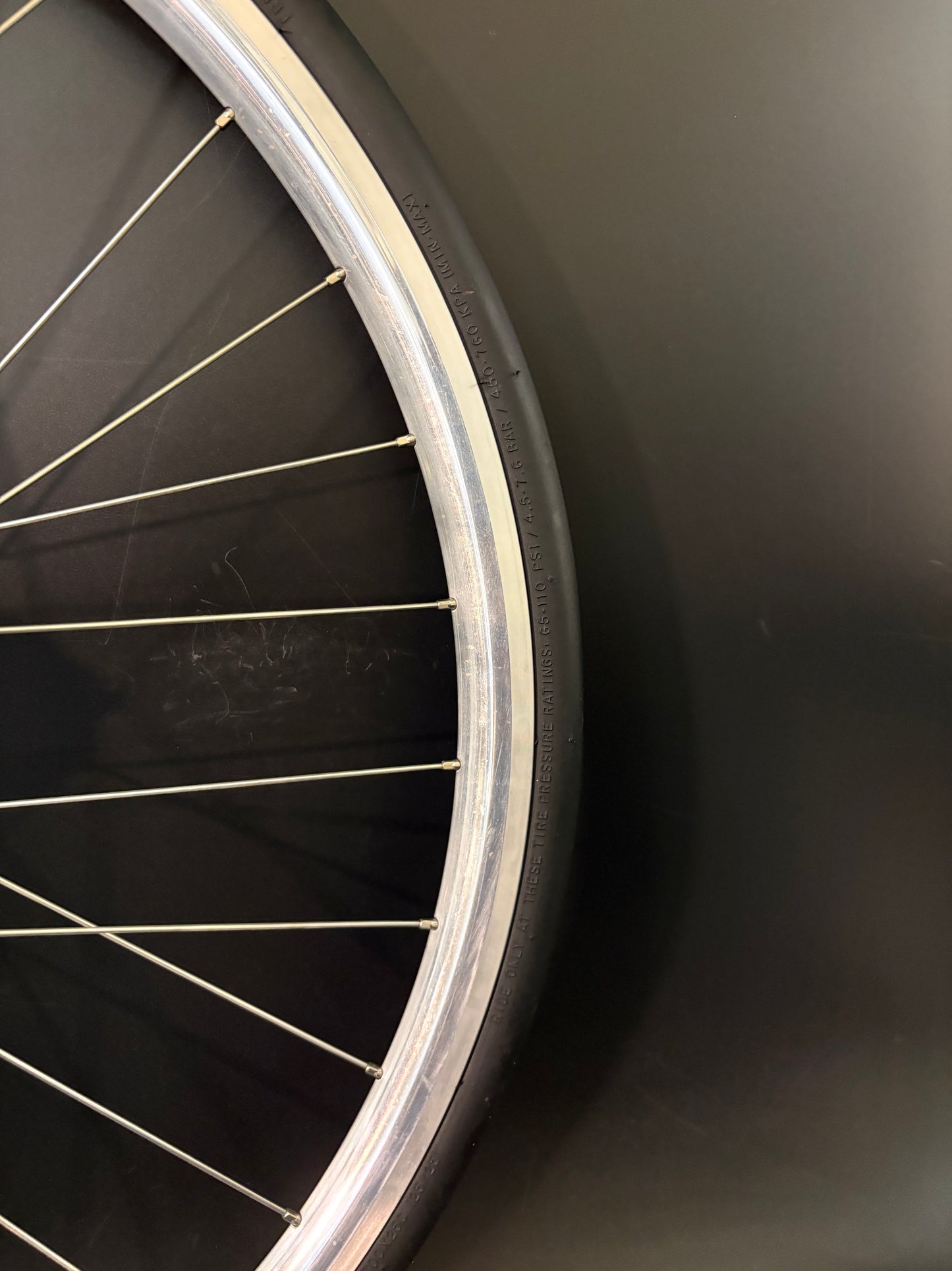 H Plus Son Archetype / Phil Wood HF Wheelset Silver 32h