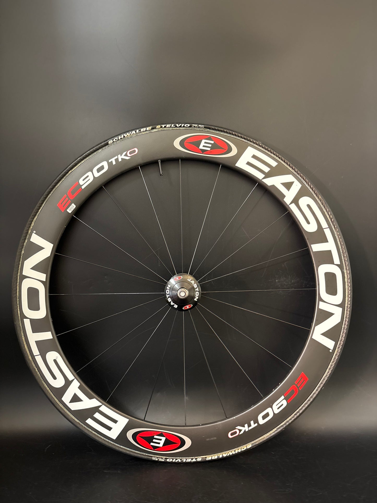 Easton EC90 TKO 55mm Carbon Tubular Wheelset 20/28h