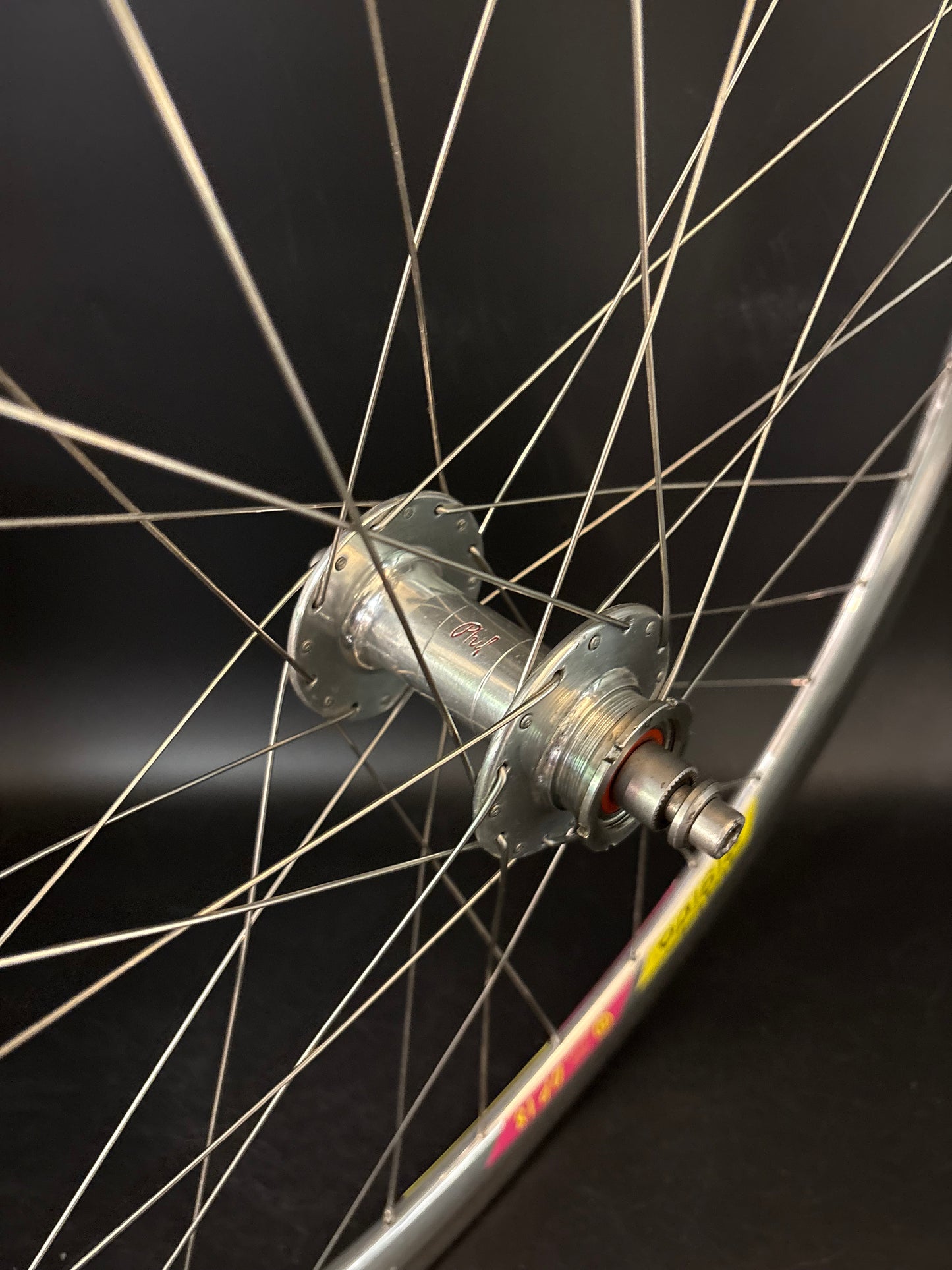 Rigida DP18 / Phil Wood HF Wheelset Silver 32h
