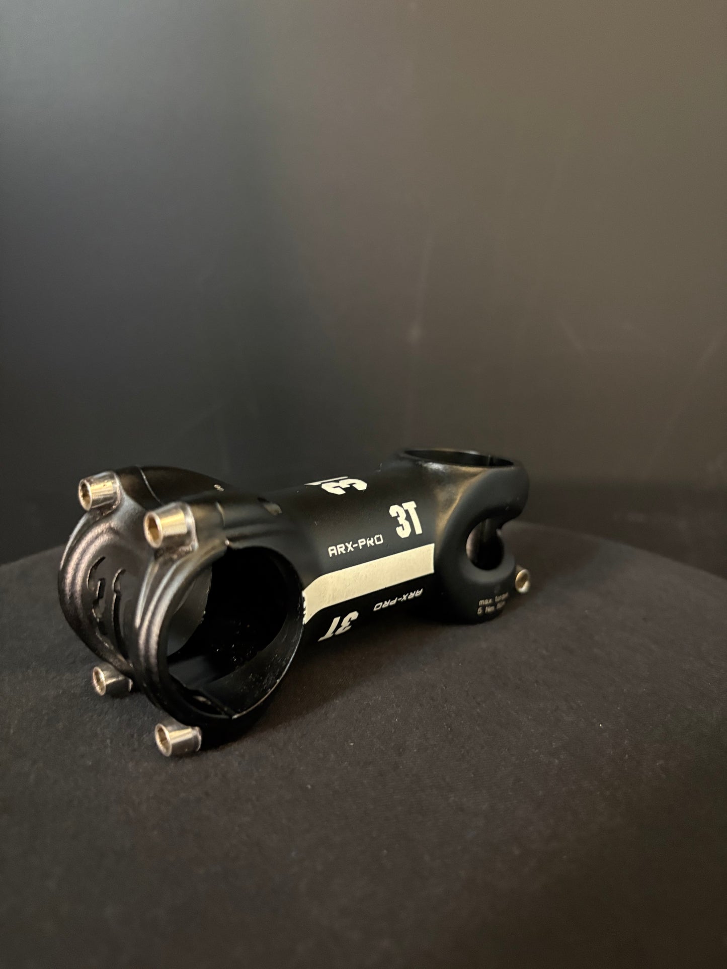 3T Arx Pro Stem Black 80mm 31.8 6deg