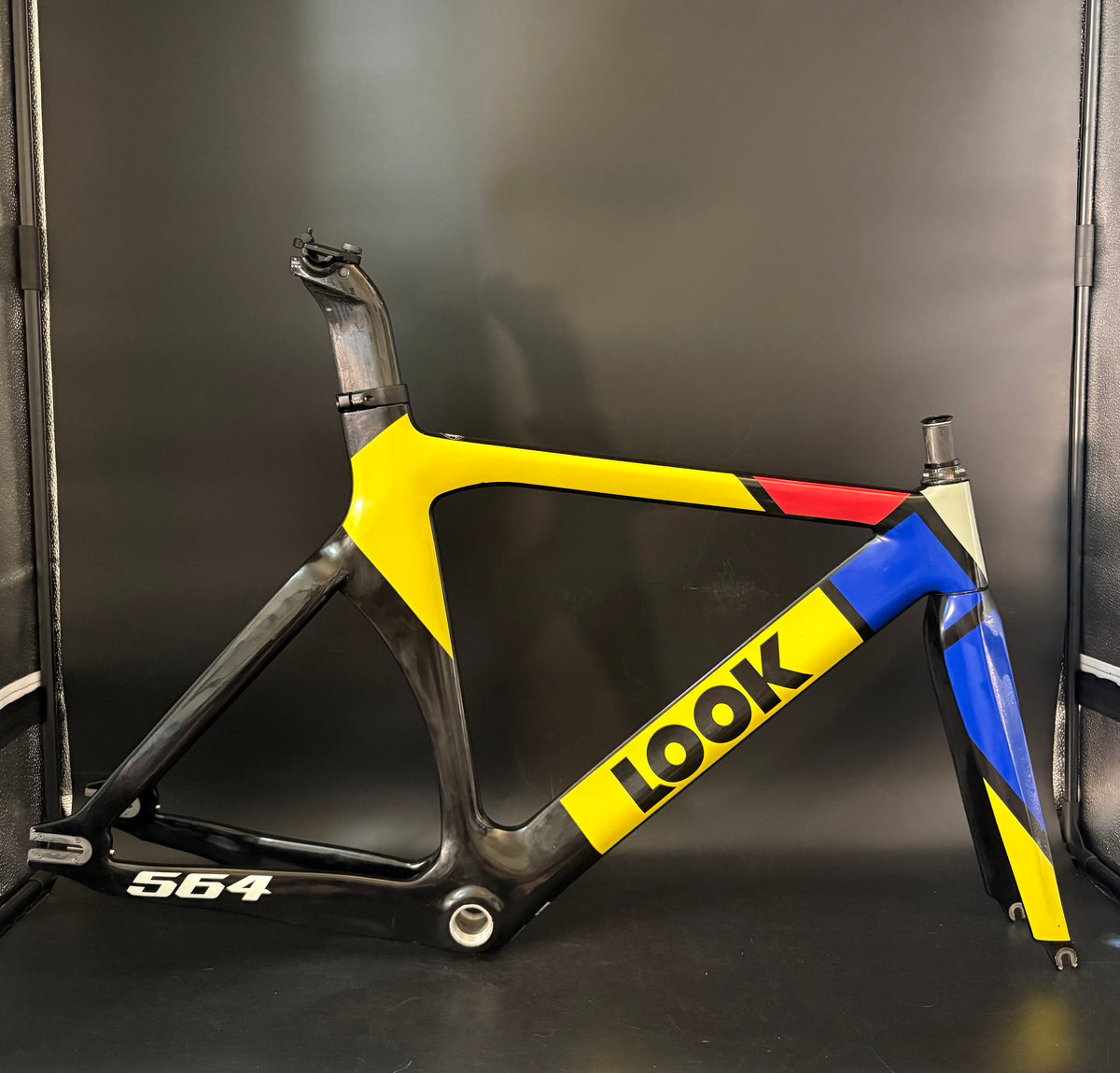 Look 564 Frameset Carbon Mondrian Small