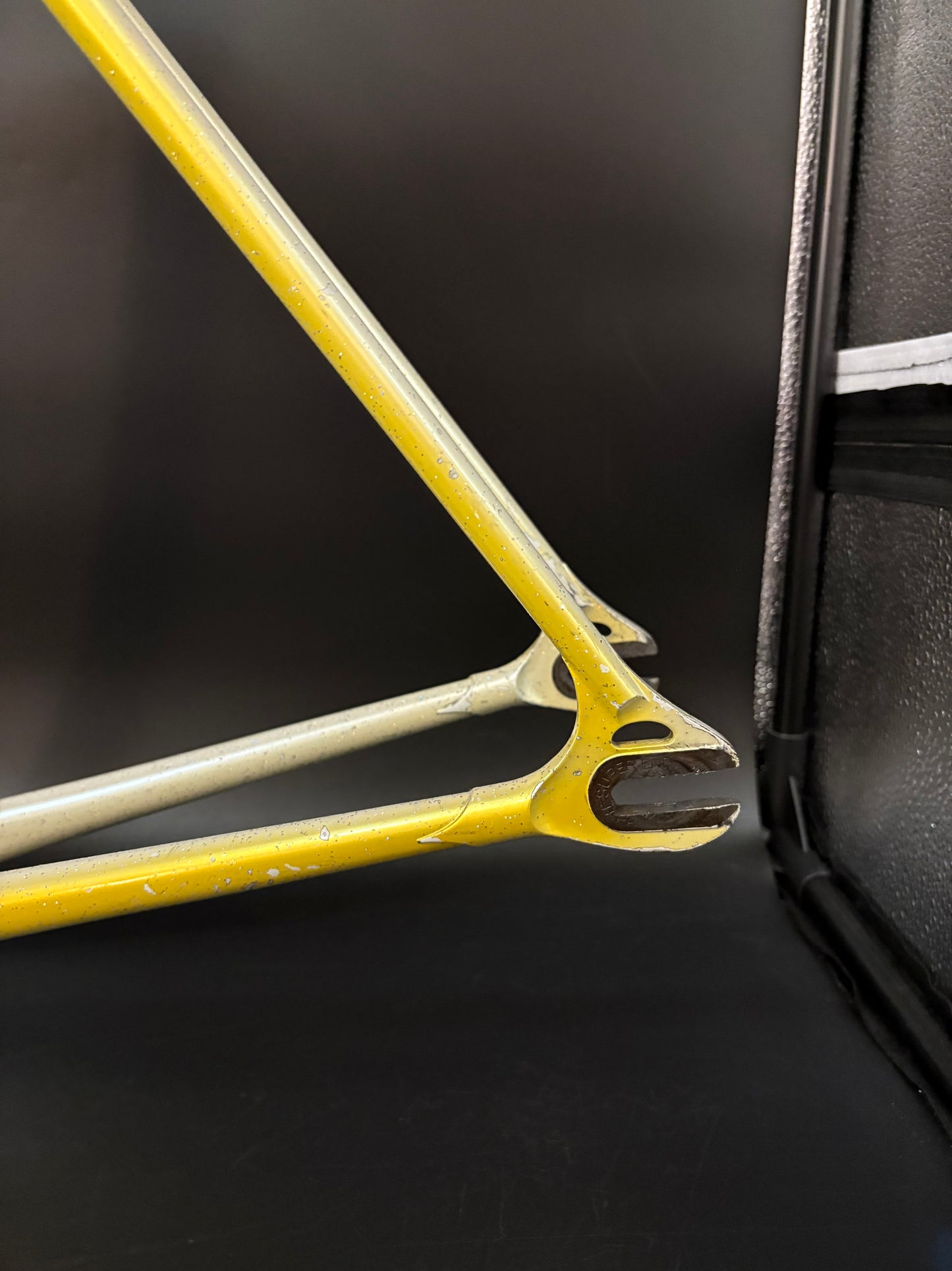 Makino NJS Frameset Yellow Fade 52cm ST 52.5cm TT