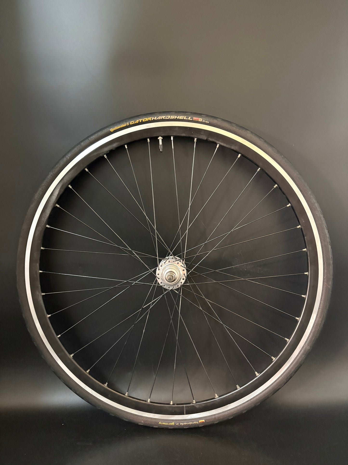 Deep V Machined Black / Surly Wheelset 36h