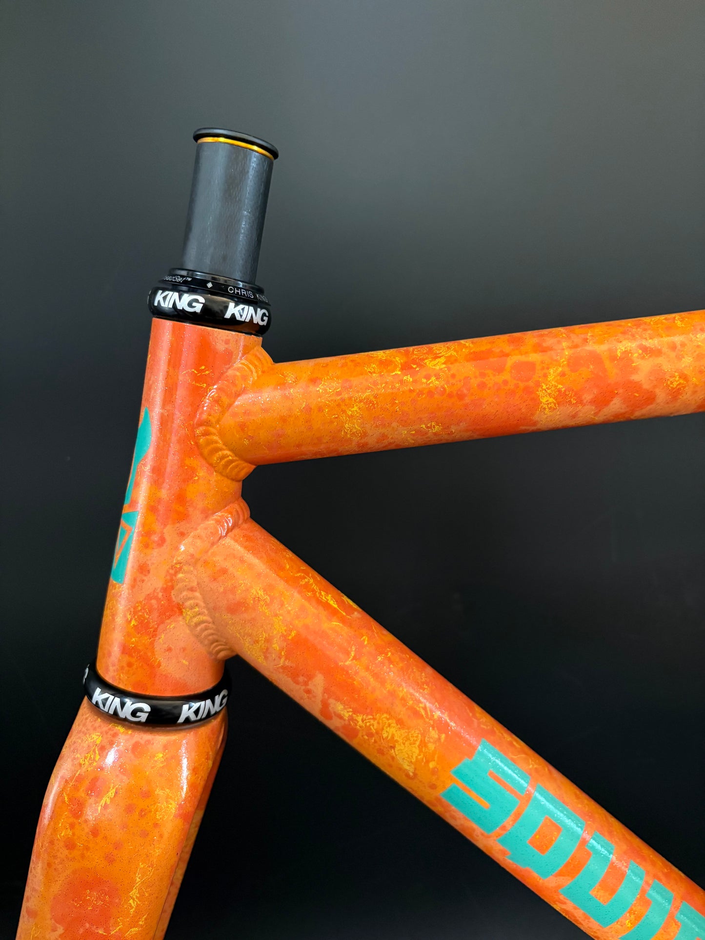 Squid Tarckwondo Frameset Orange 56cm Large