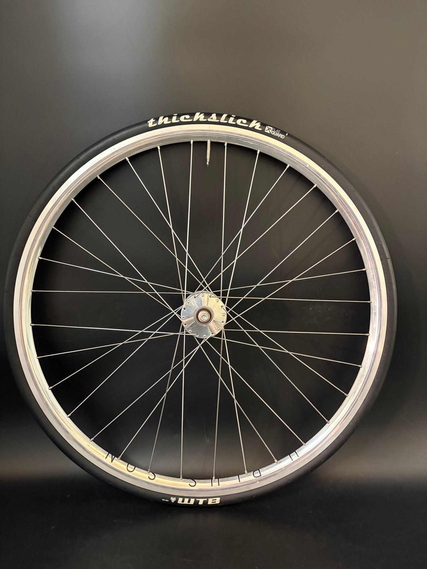 H Plus Son Archetype / Phil Wood HF Wheelset Silver 32h