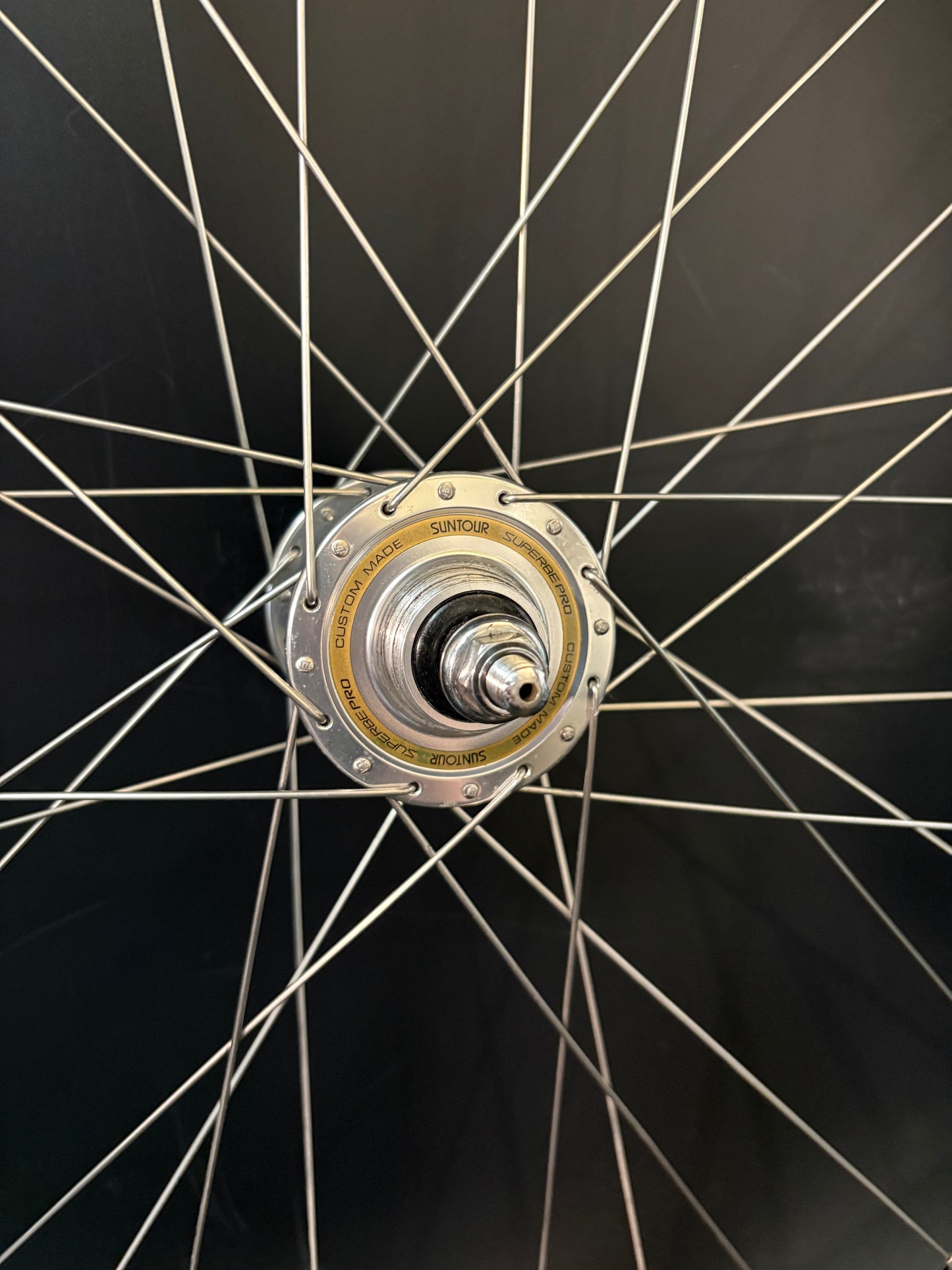 Mavic CXP 22 Machined Black / Suntour Superbe Wheelset 32h