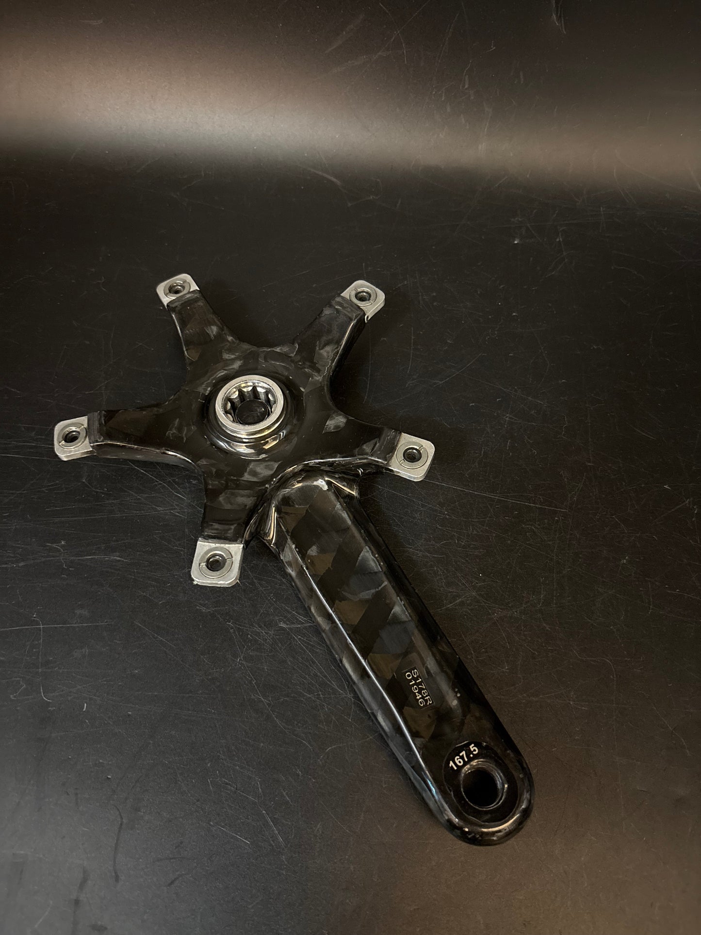 FSA Carbon Track Cranks 167.5mm