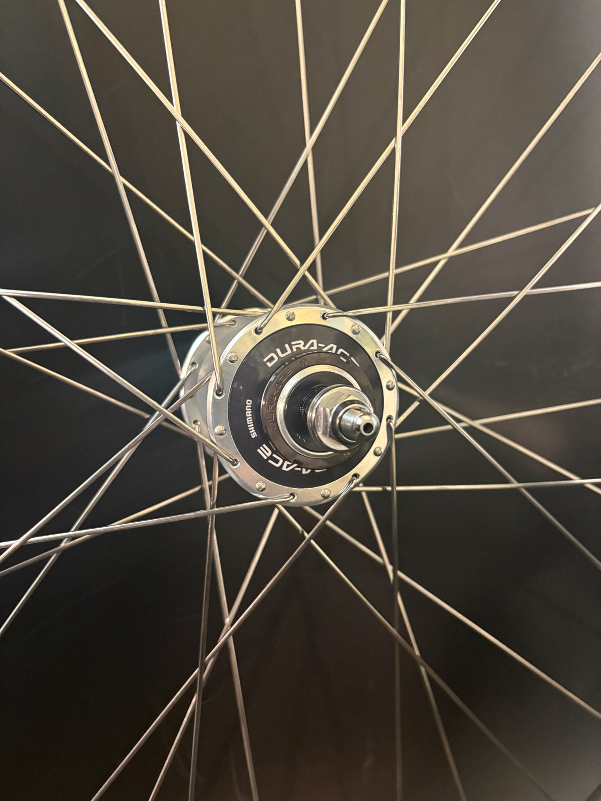 H Plus Son Tb14 / Dura Ace 7600 Wheelset Silver 32h