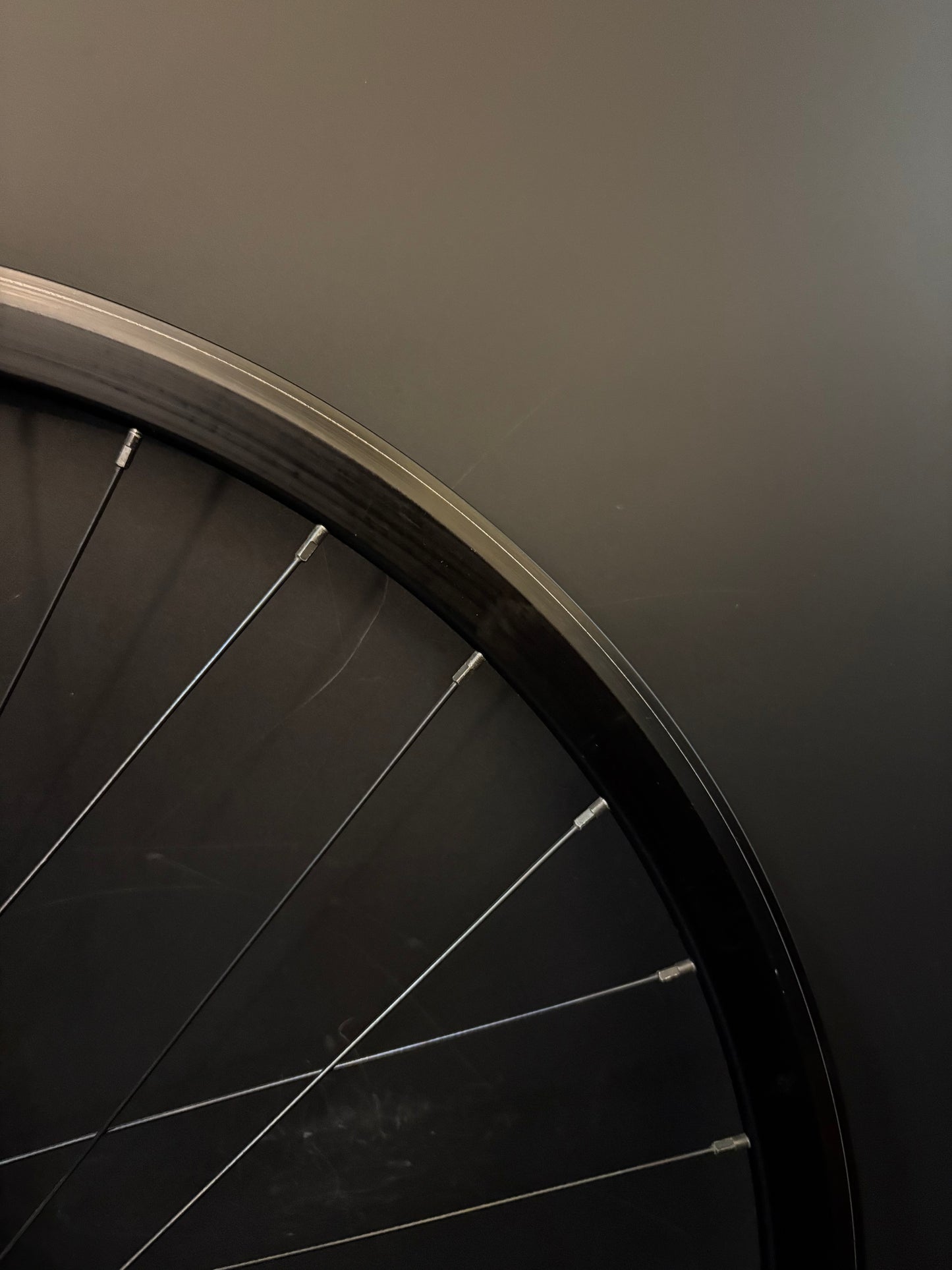 Velocity Deep V Black / Dura Ace HF 7600 Wheelset 32h