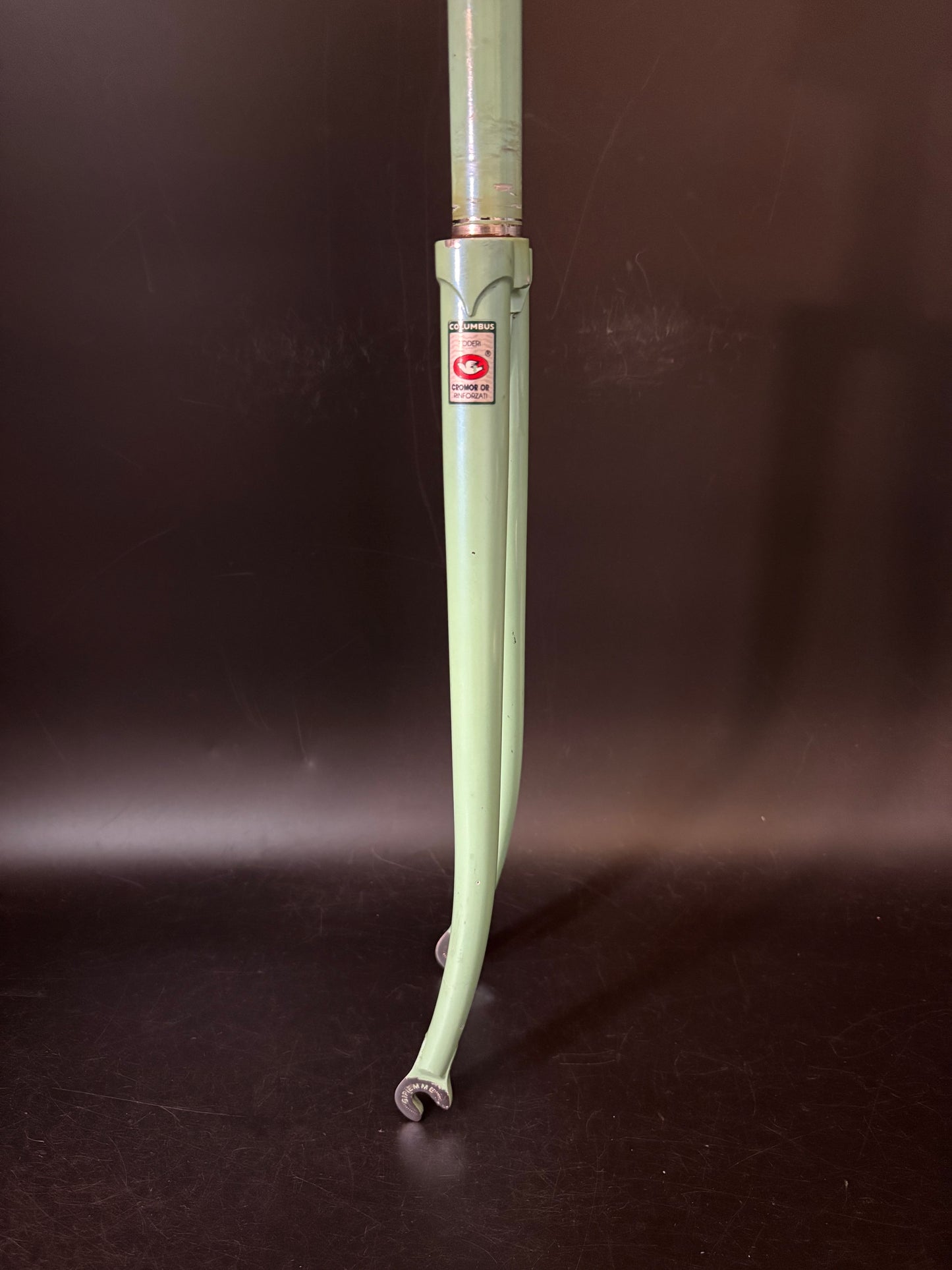 Bianchi Columbus Track Fork Celeste 1” Threaded 164mm