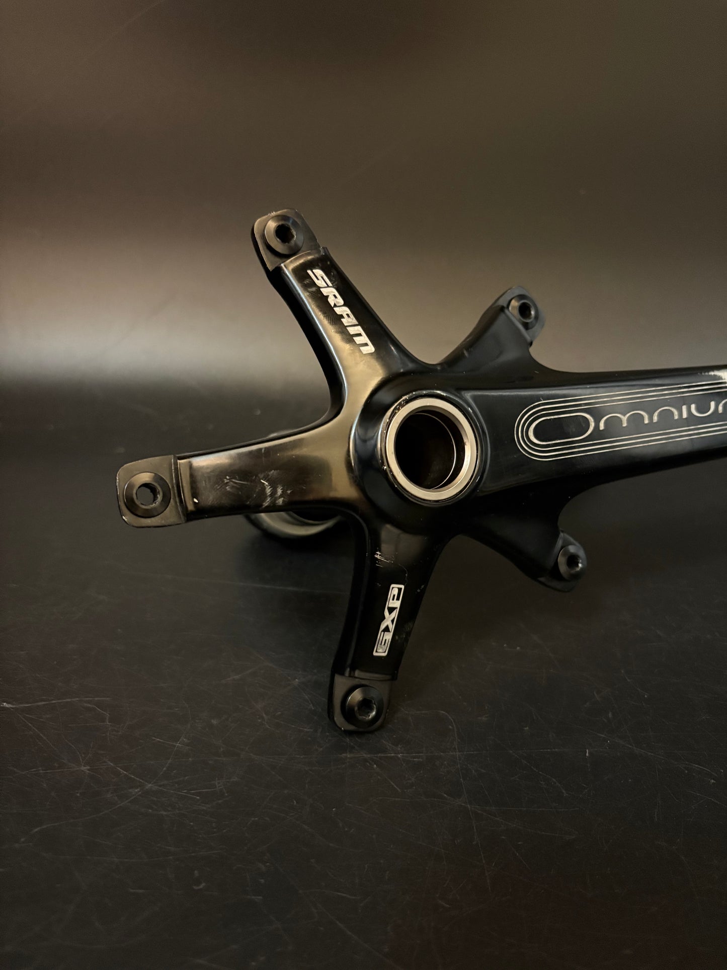 Sram Omnium Cranks Black 165mm