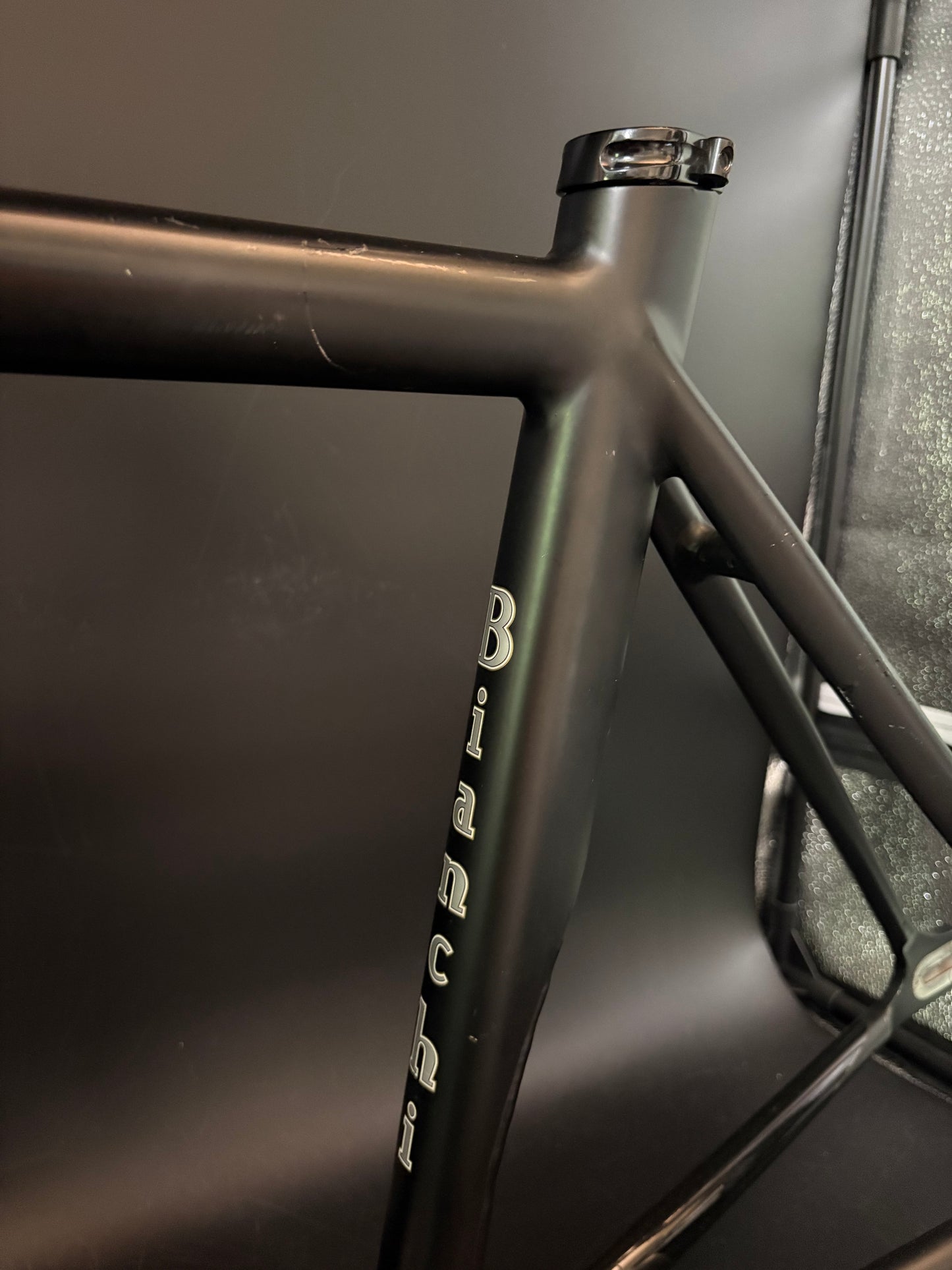 Bianchi Super Pista Frameset Black 49cm