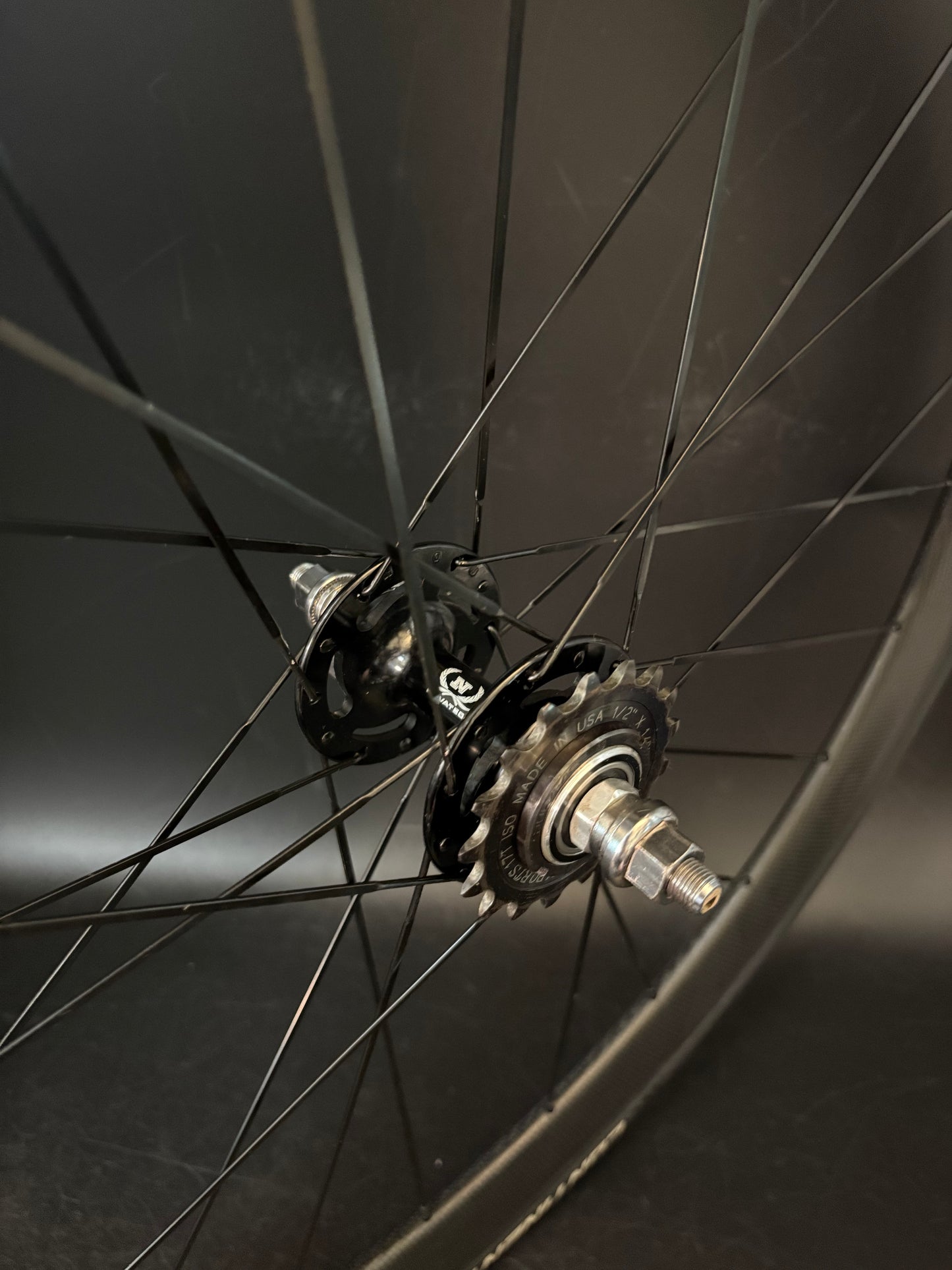 Unbranded 50mm Carbon Clincher / Novatec Wheelset 20/24h