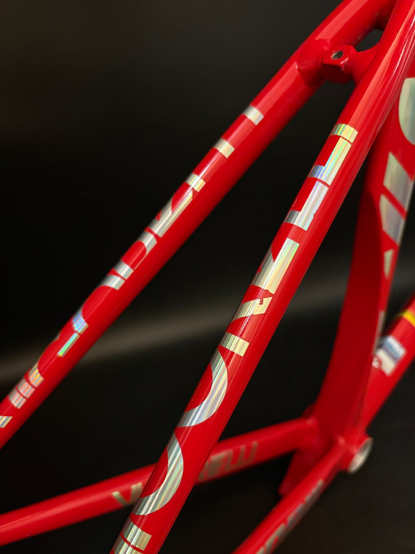 Cinelli Vigorelli Shark Frameset Red 56cm #2