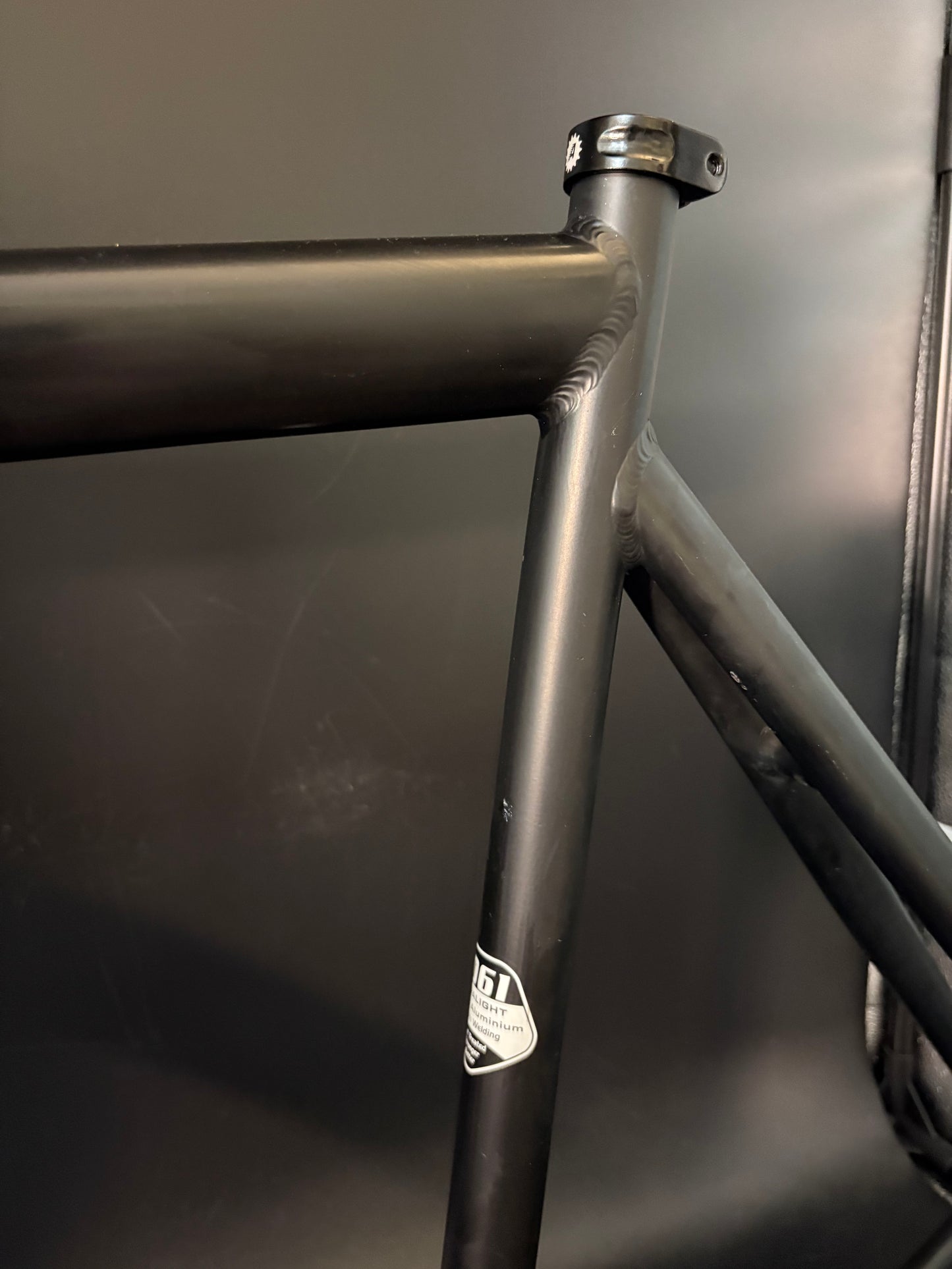 Leader 721 Frameset Black 58cm