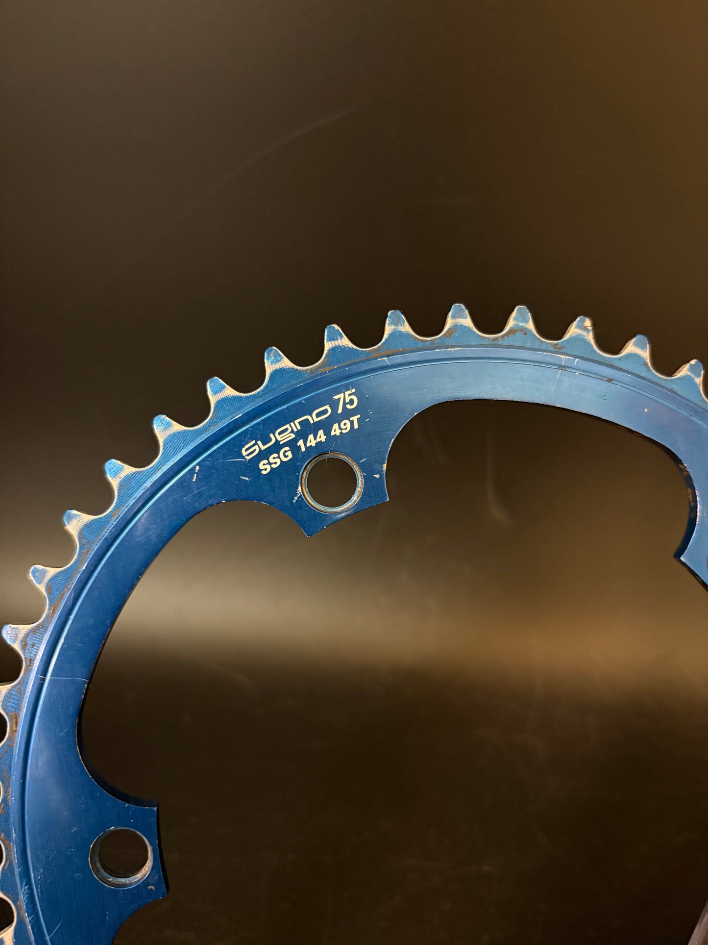Sugino 75 Chainring Blue 49t