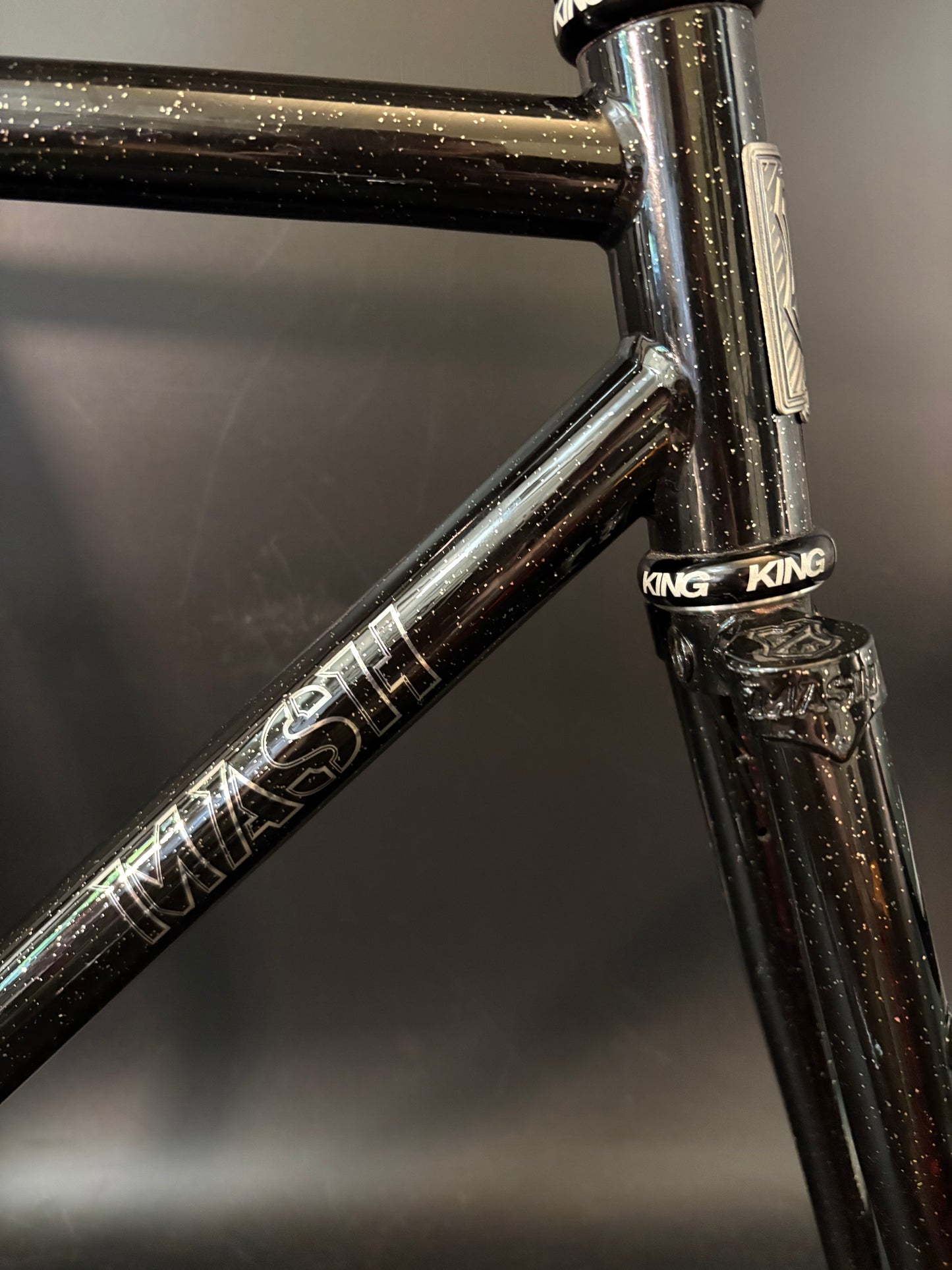 Mash Steel Frameset Black Sparkle MJS 53cm Small