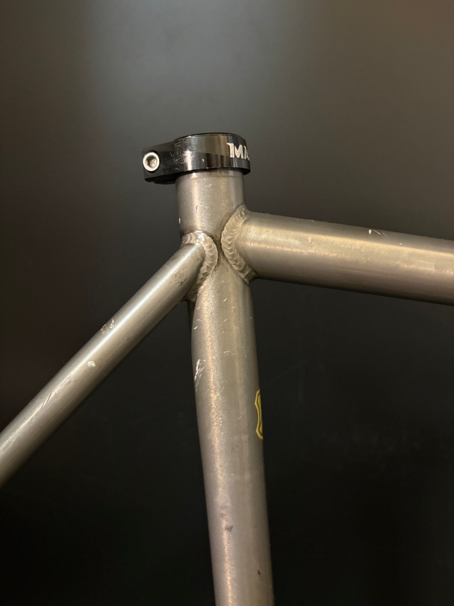 Mash Steel Frameset Raw 50cm XS w/ Rack