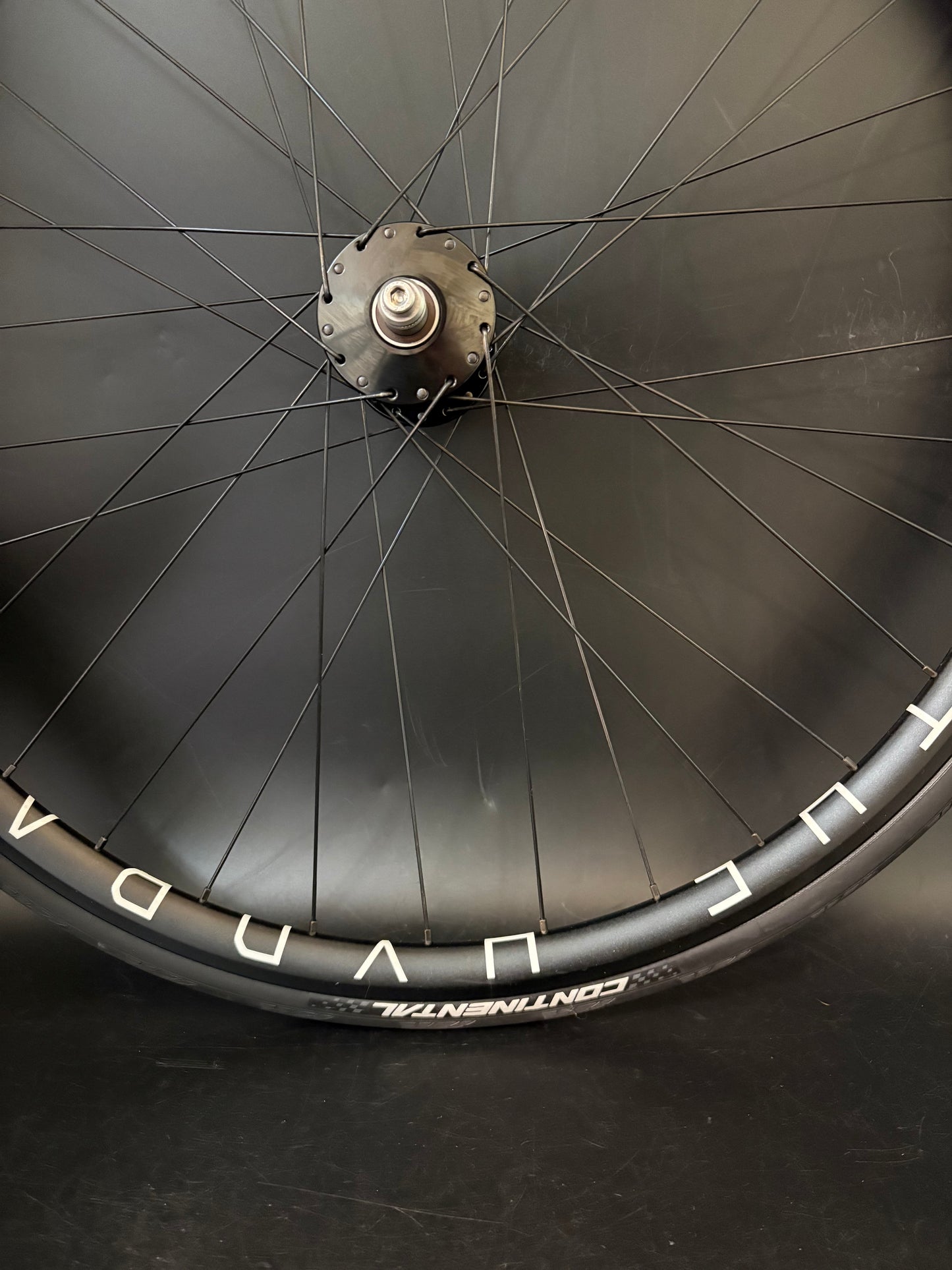 H Plus Son Hydra / Phil Wood HF Wheelset Black 32h #1