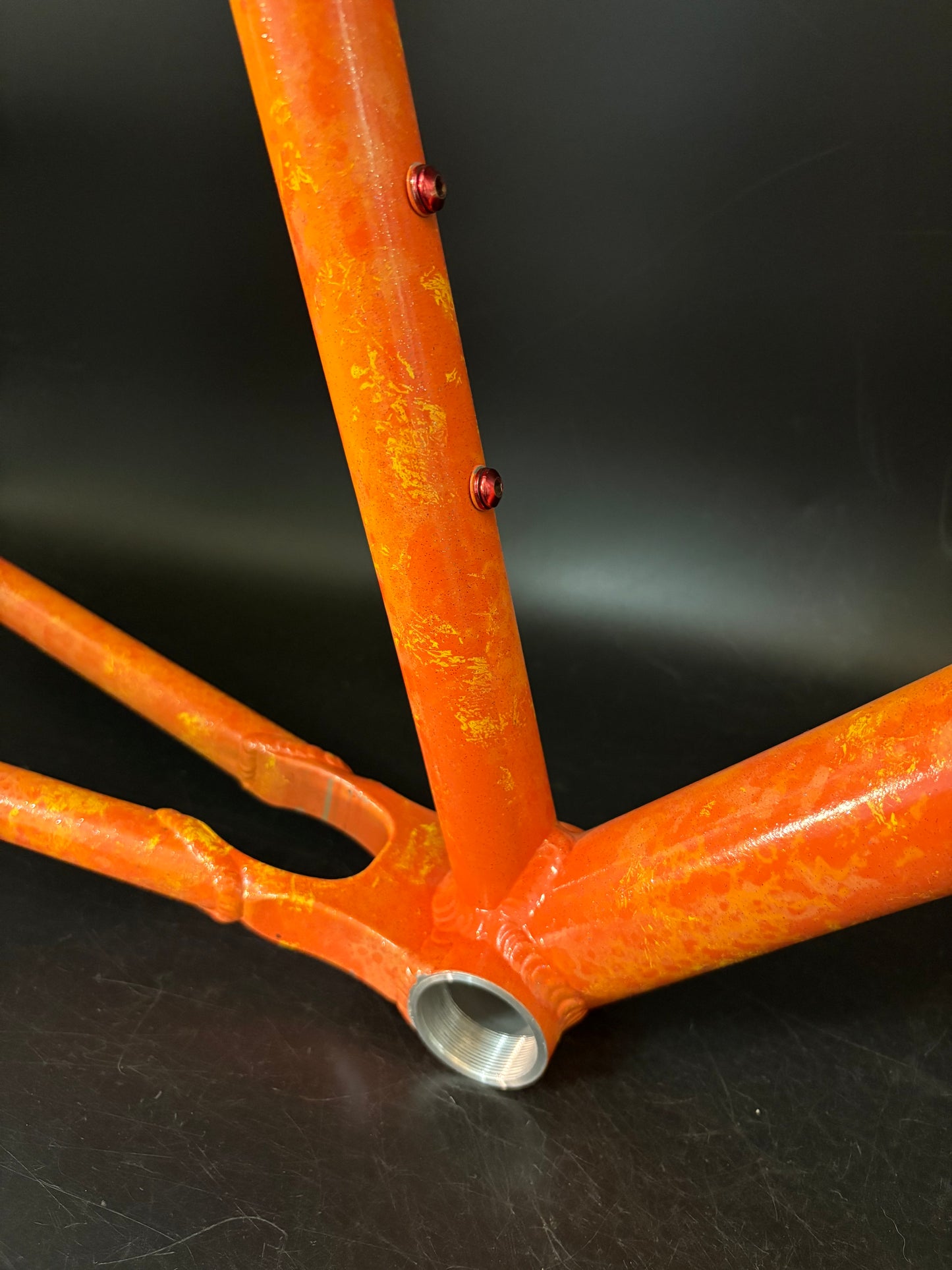 Squid Tarckwondo Frameset Orange 56cm Large