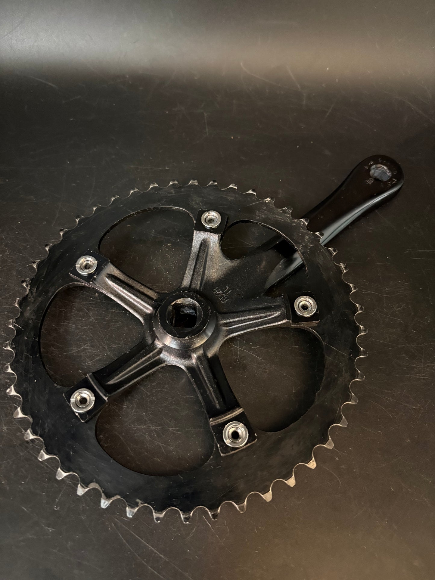 Sugino Messenger Crankset Black 170mm 47t 130bcd