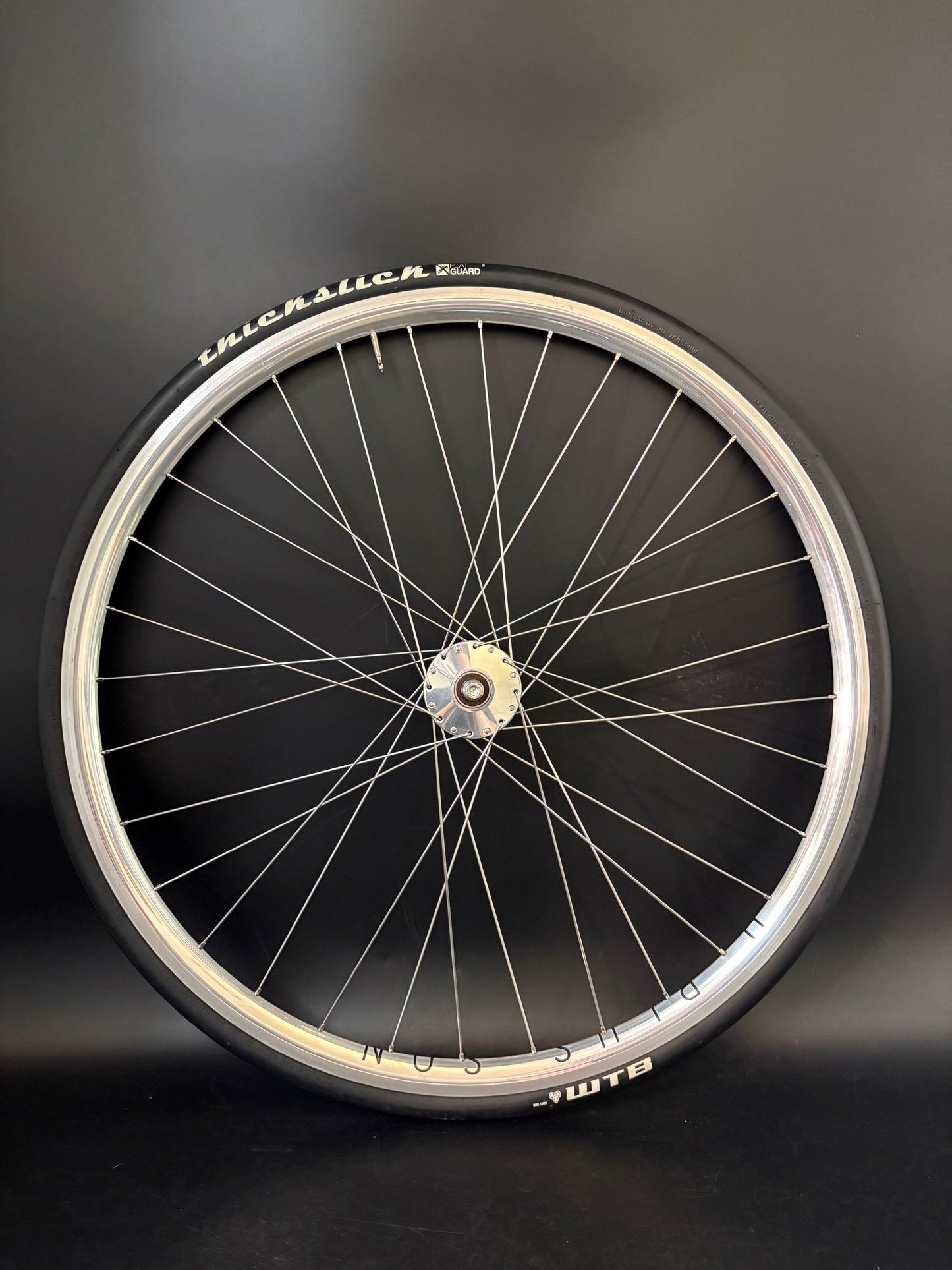 H Plus Son Archetype / Phil Wood HF Wheelset Silver 32h
