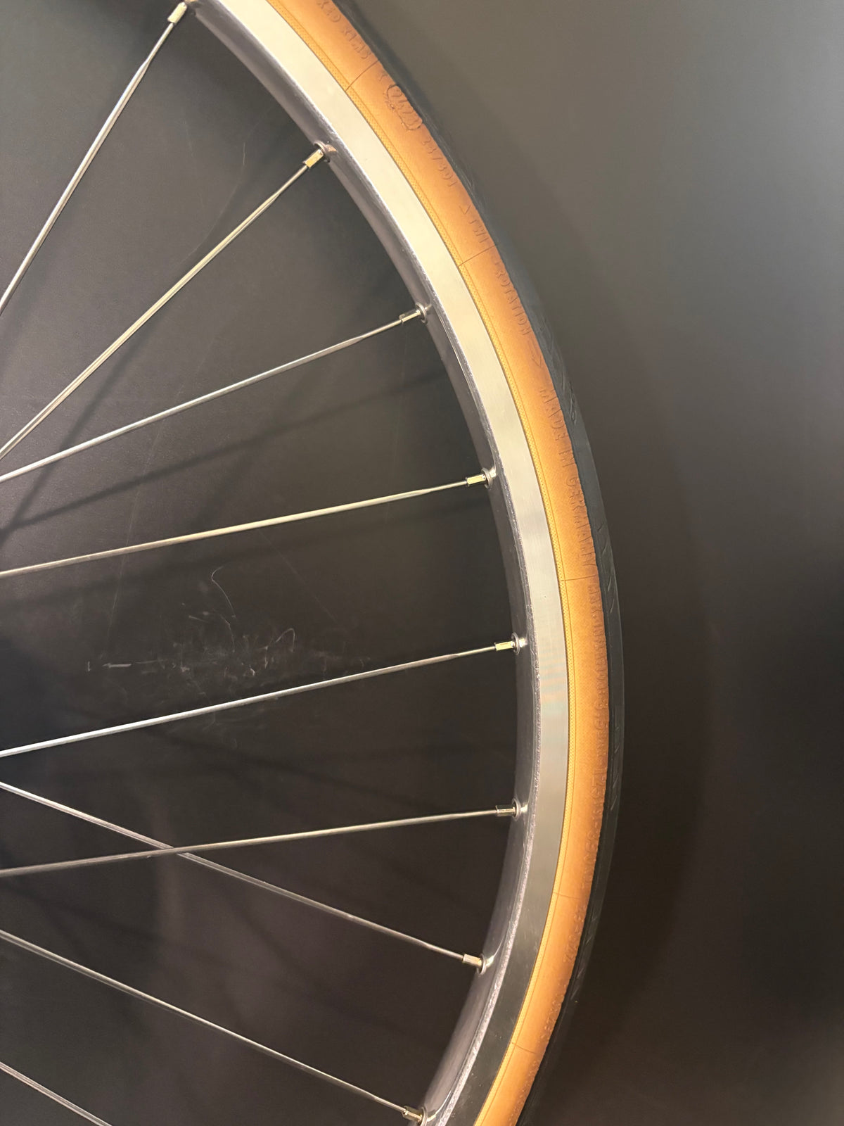 H Plus Son Tb14 / Dura Ace 7600 Wheelset Silver 32h