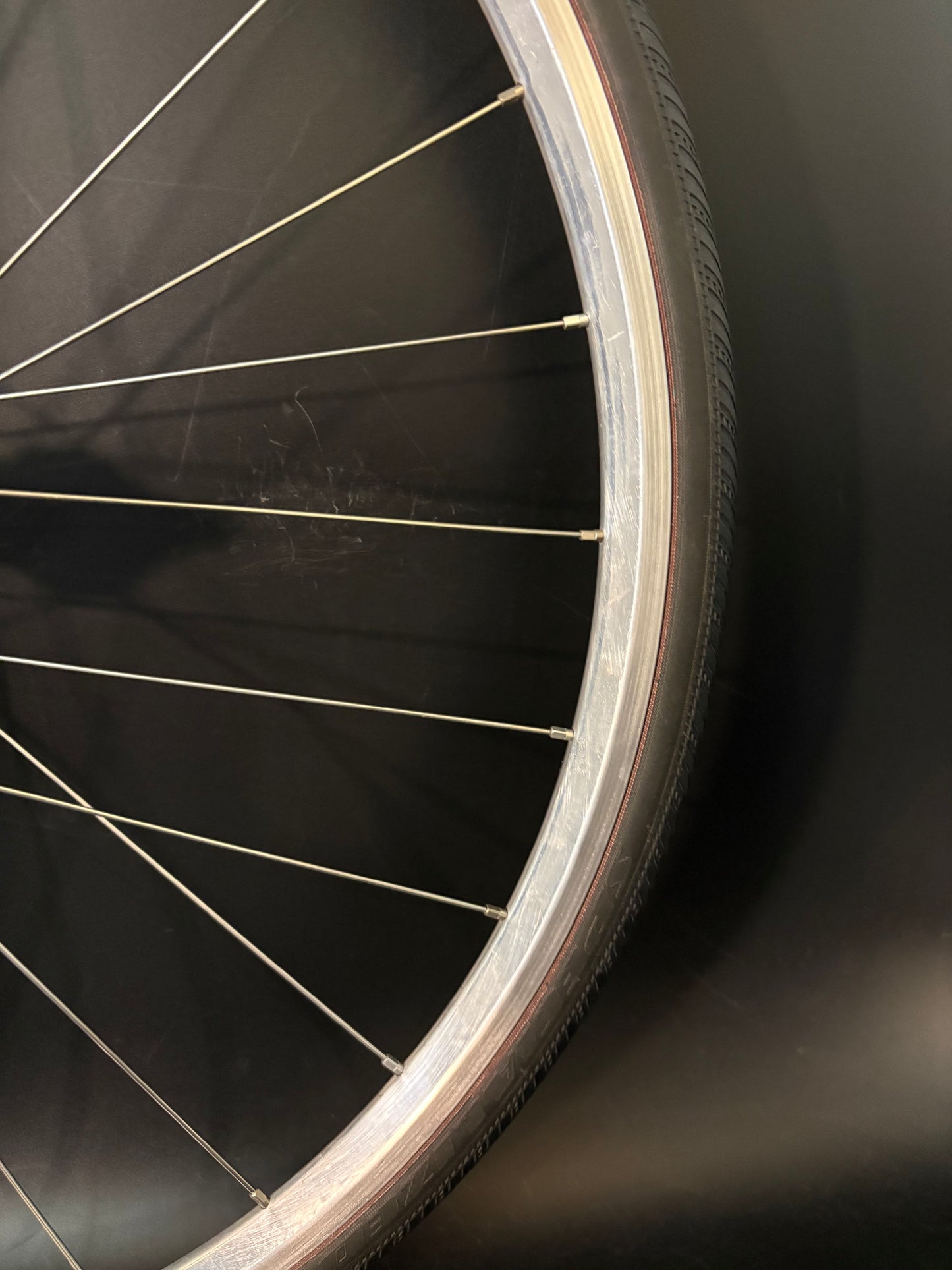 Velocity A23 Silver / White Industries Eno 130mm Rear Wheel 28h
