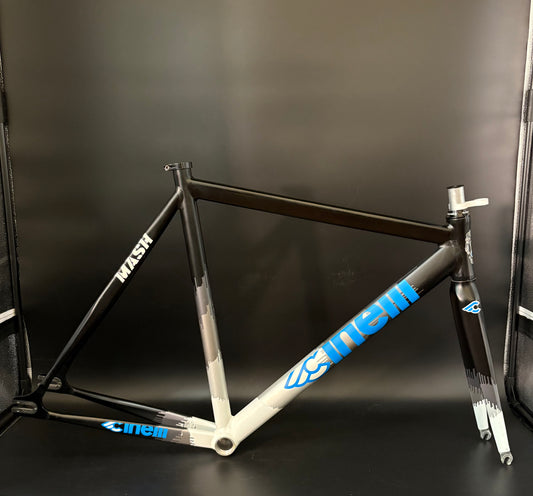 Cinelli Mash Histogram Frameset Black/Blue 53cm
