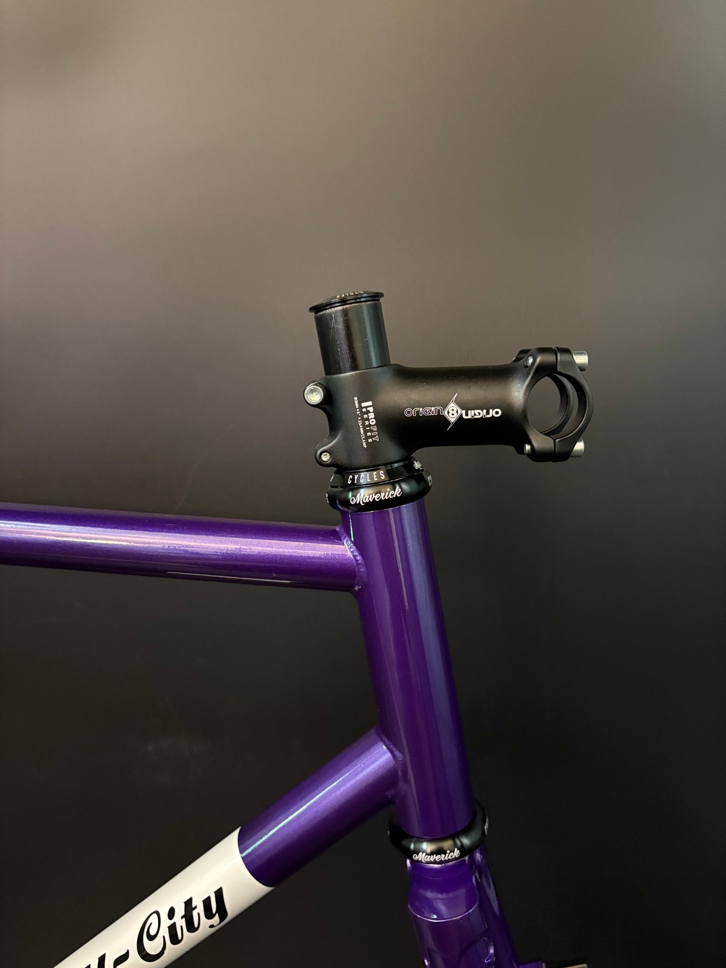 All City Nature Boy Frameset Purple 55cm