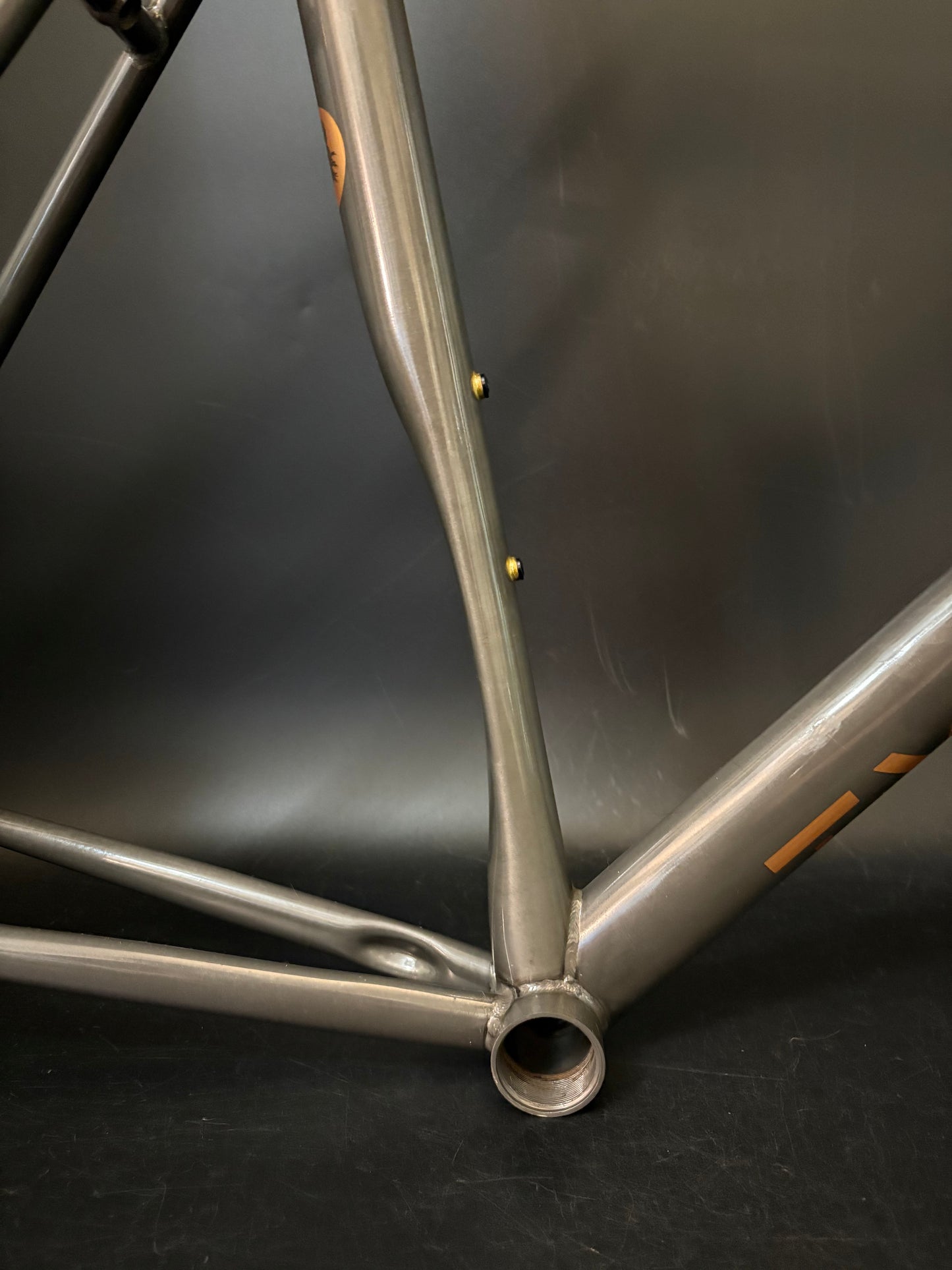 Tyrant Legacy Steel Frameset Raw 52cm S