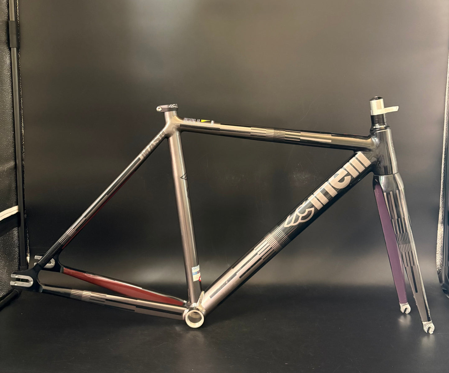 Cinelli Mash Parallax Frameset Black 50cm