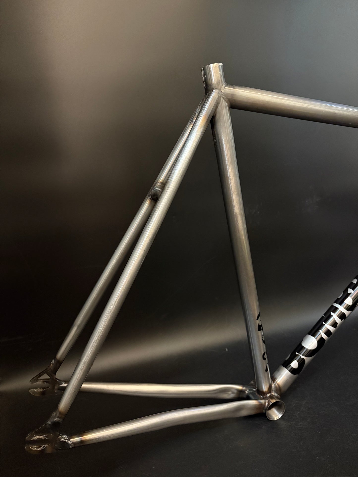 Bombardiers Cuda Frameset Raw Steel 54cm