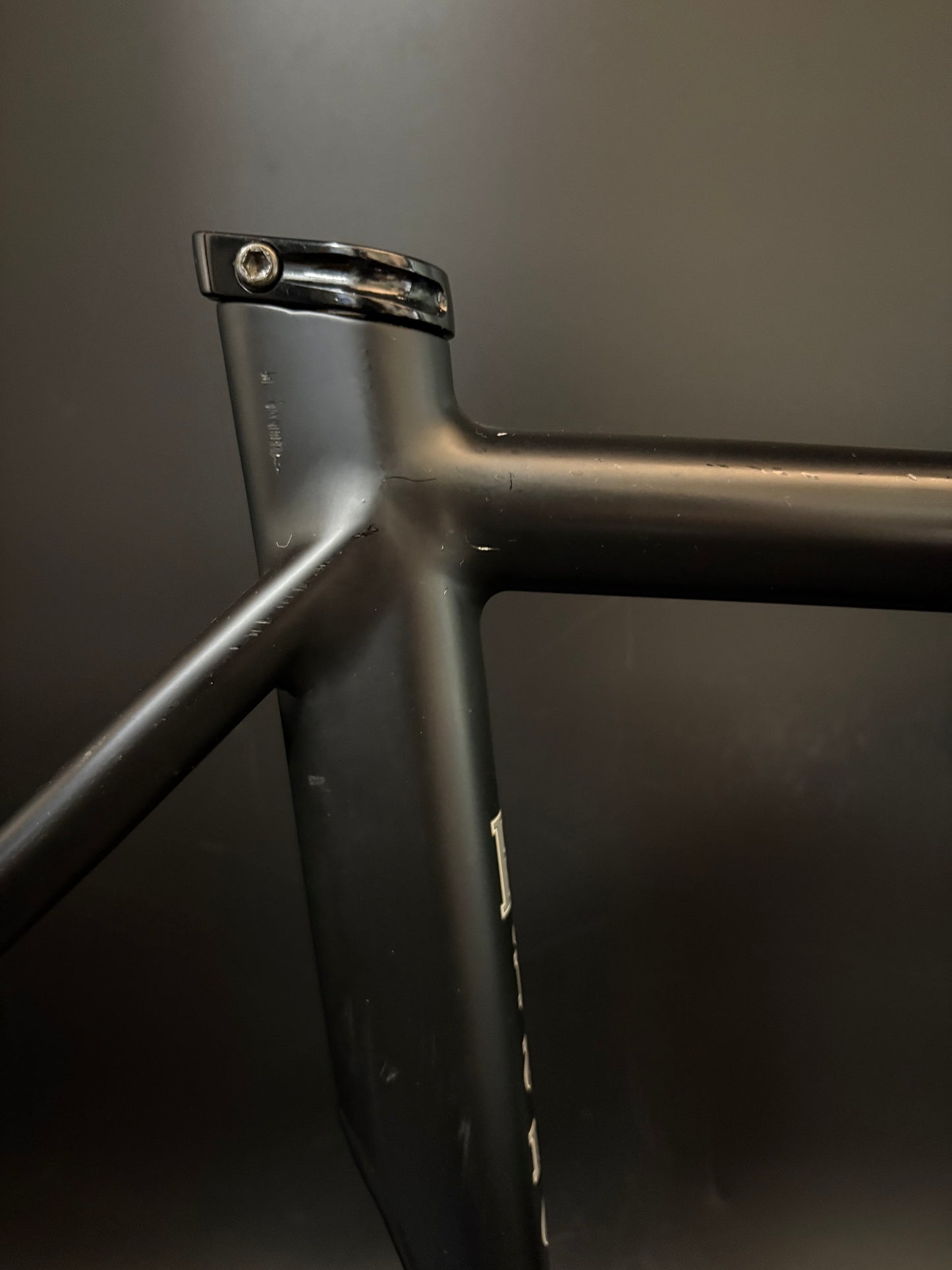 Bianchi Super Pista Frameset Black 49cm