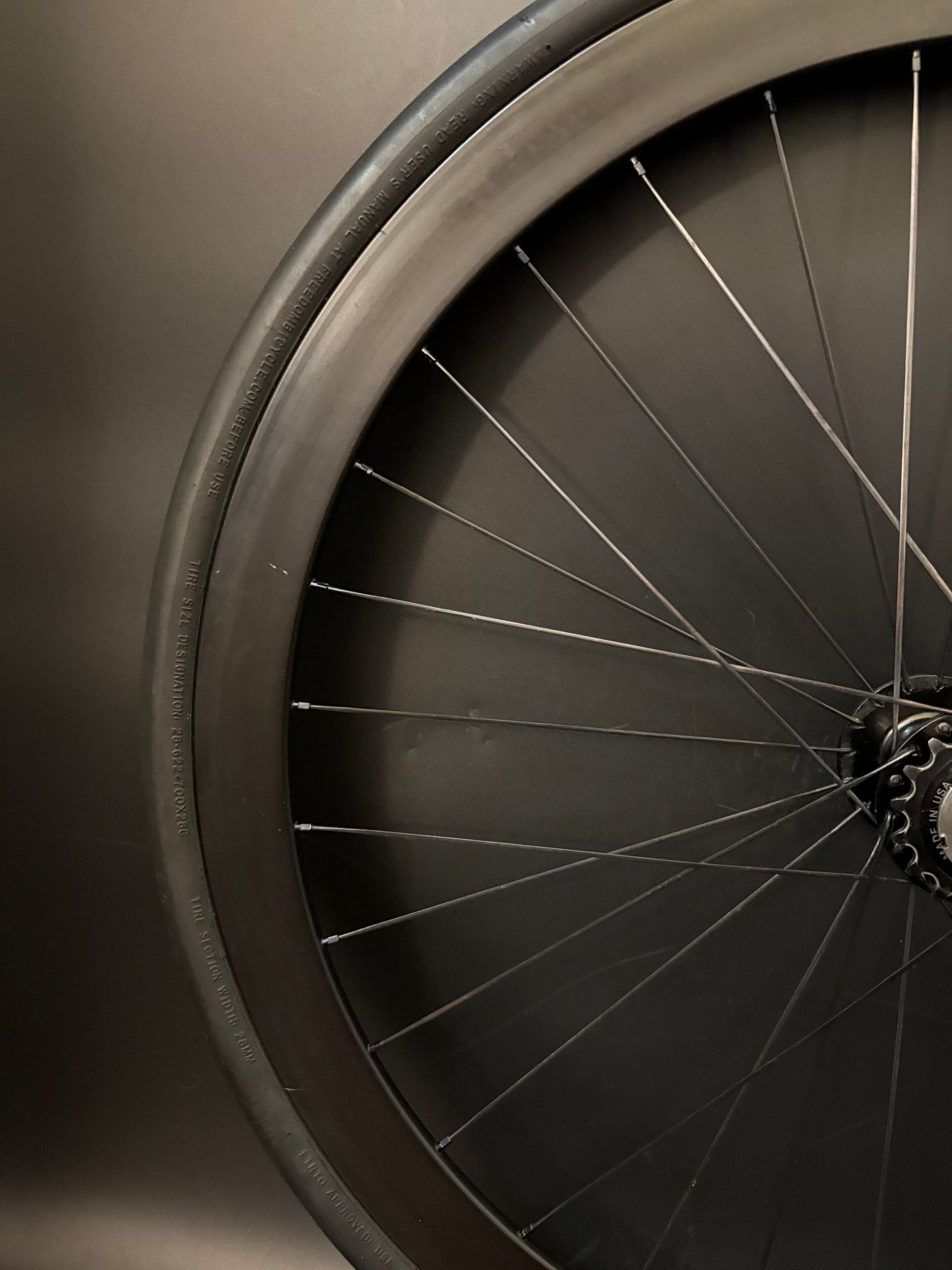 Velocity B43 Black / Phil Wood Wheelset 32h