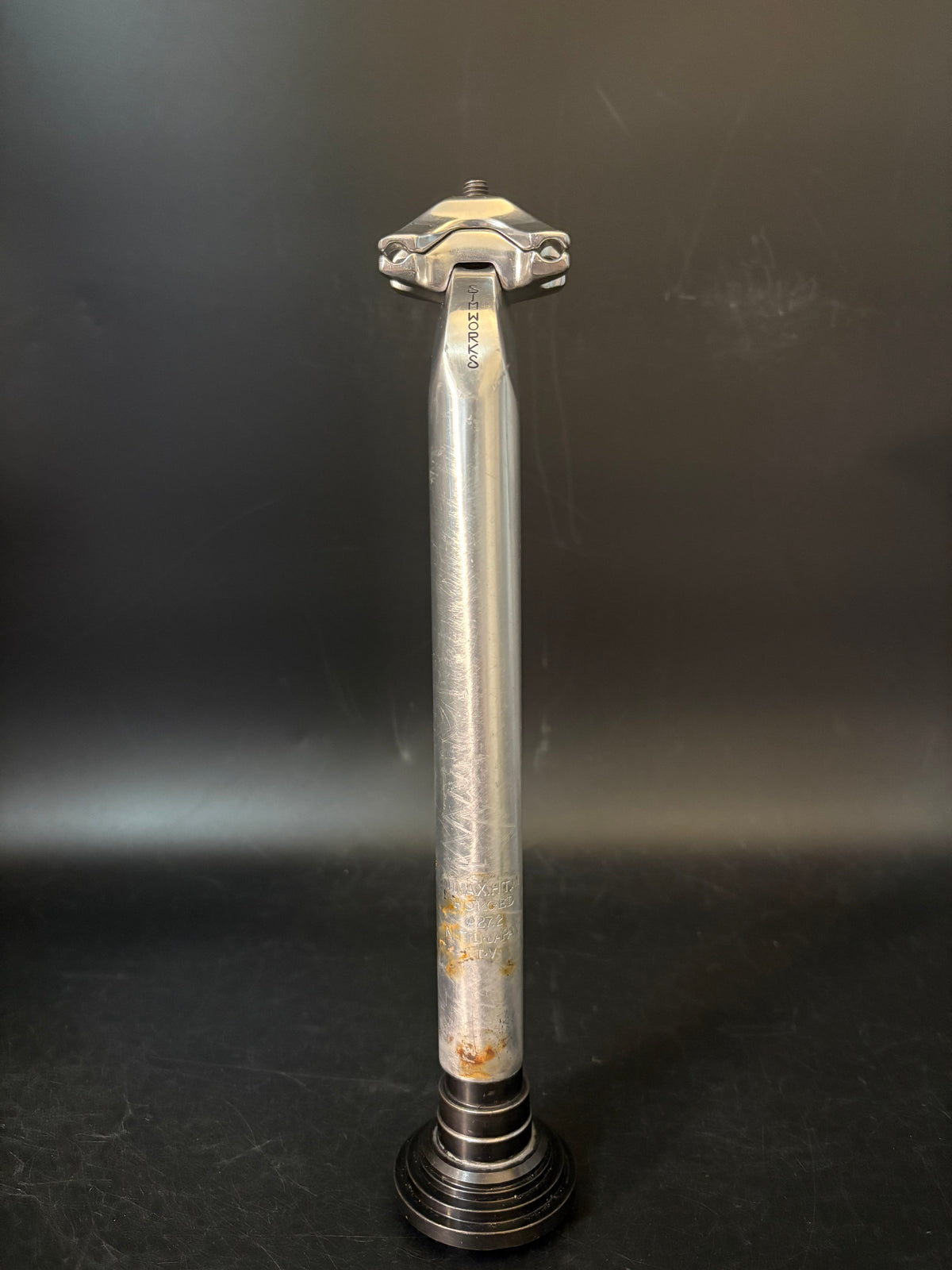 SimWorks Beatnik Seatpost Silver 27.2 250mm