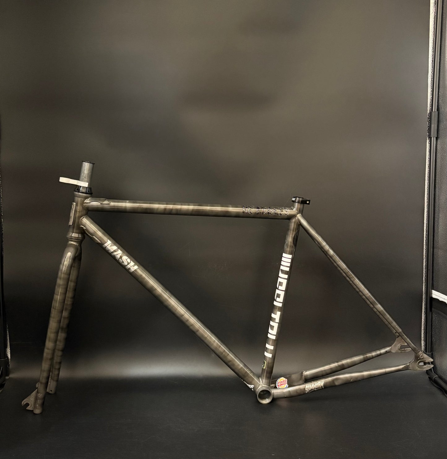 Mash Reyes Steel Frameset Phosphate Smoke Medium