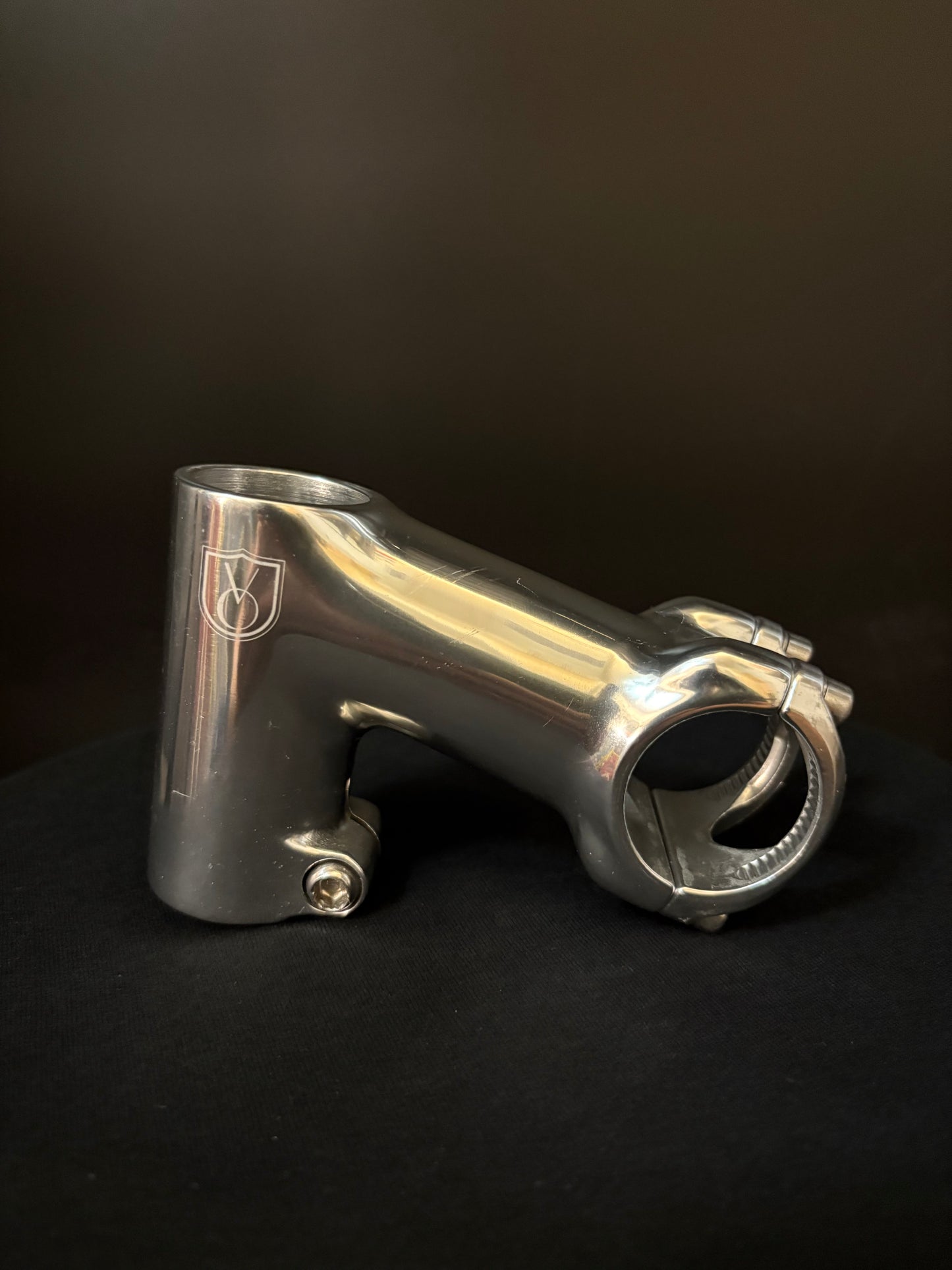 Velo Orange Tall Stack Stem Silver 80mm 31.8 17deg