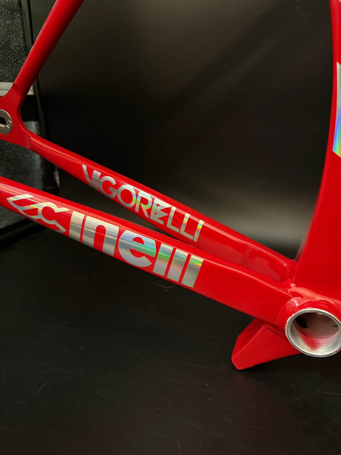 Cinelli Vigorelli Shark Frameset Red 54cm