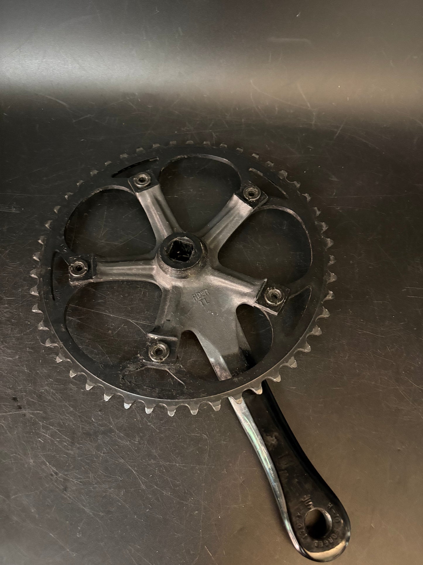 Sugino Messenger Crankset Black 170mm 48t 130bcd