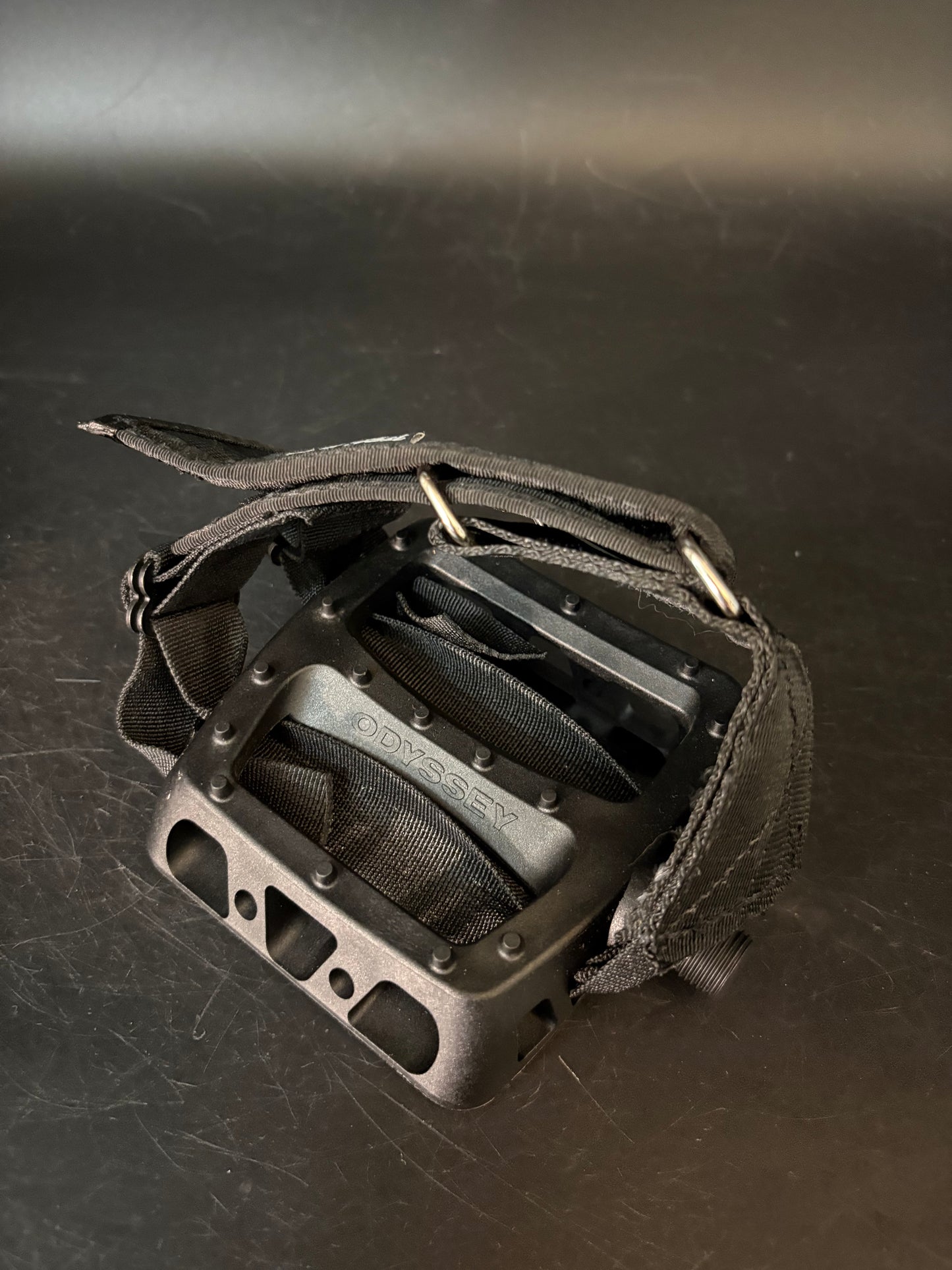 Odyssey / Hold Fast Straps Pedal Setup