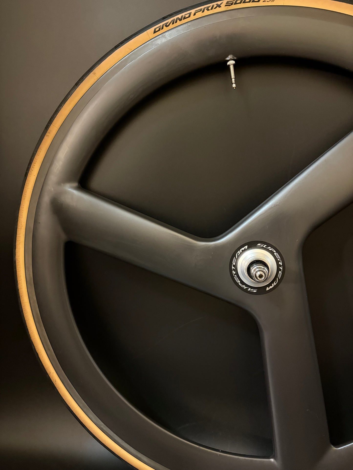 Superteam Tri Spoke Carbon Clincher Front Wheel
