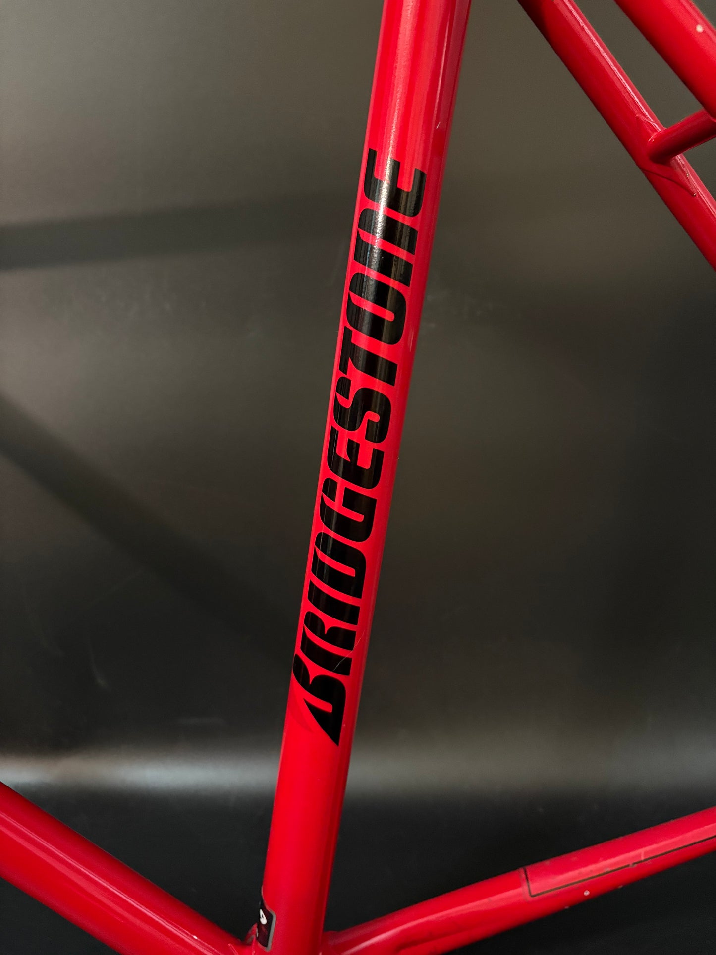 Bridgestone NJS Frameset Red/Black 48cm ST 52cm TT