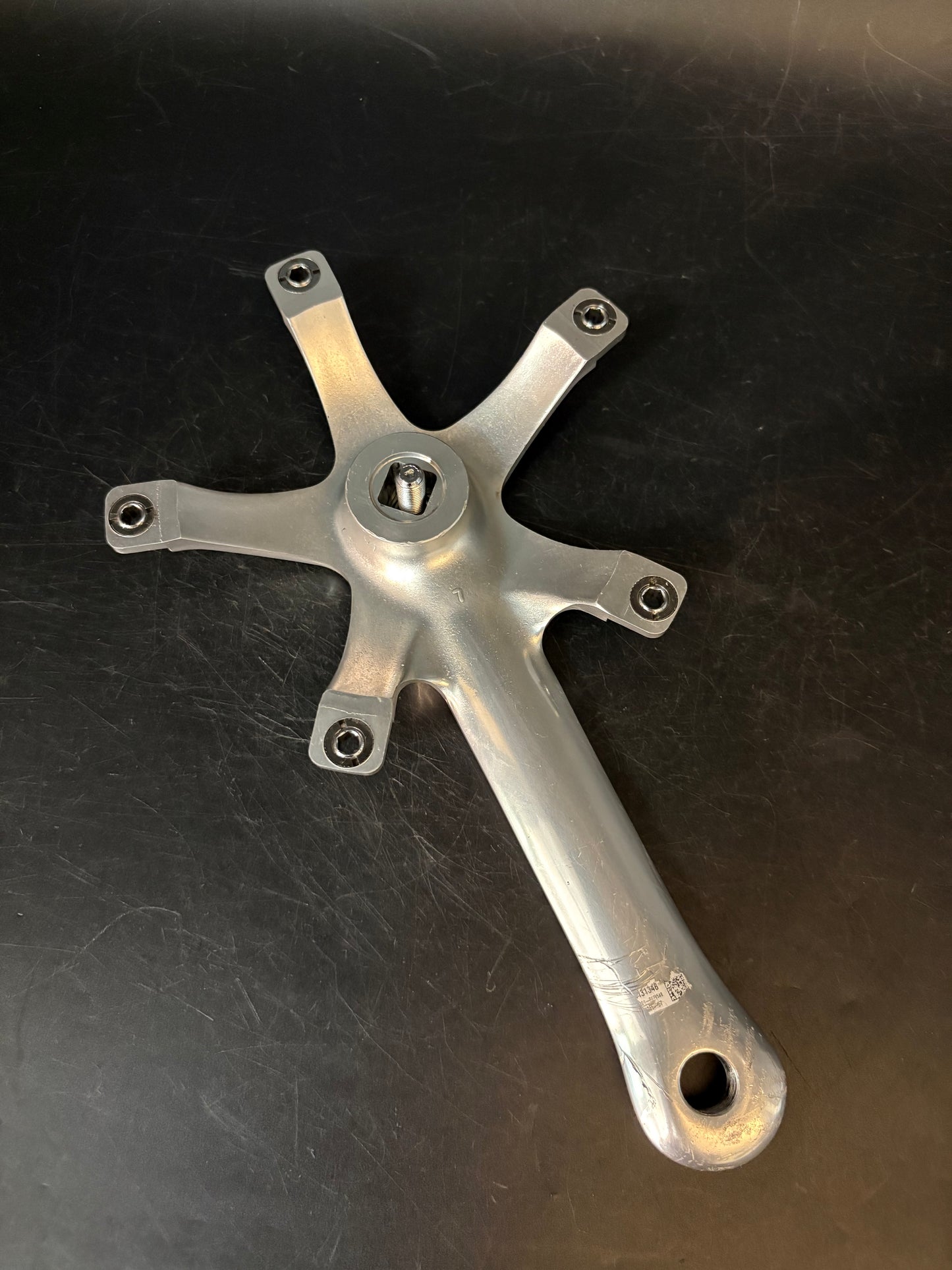 Campagnolo Record Pista Cranks Silver 165mm