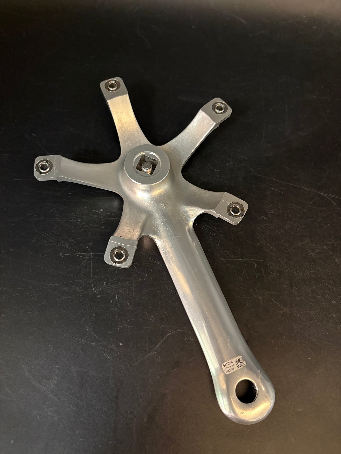 Campagnolo Record Pista Cranks Silver 165mm