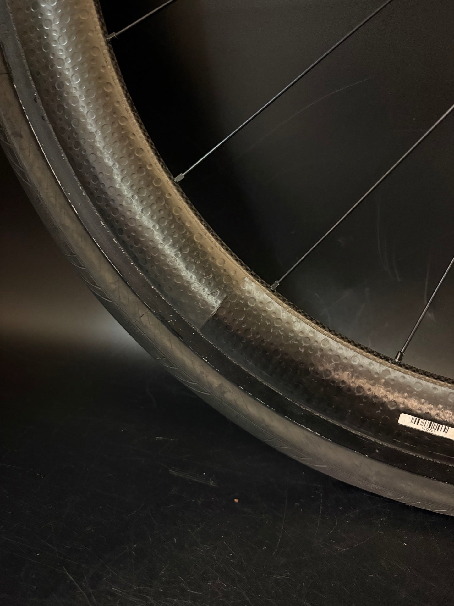 Zipp 404 Carbon Clincher / Phil Wood LF Front Wheel 24h