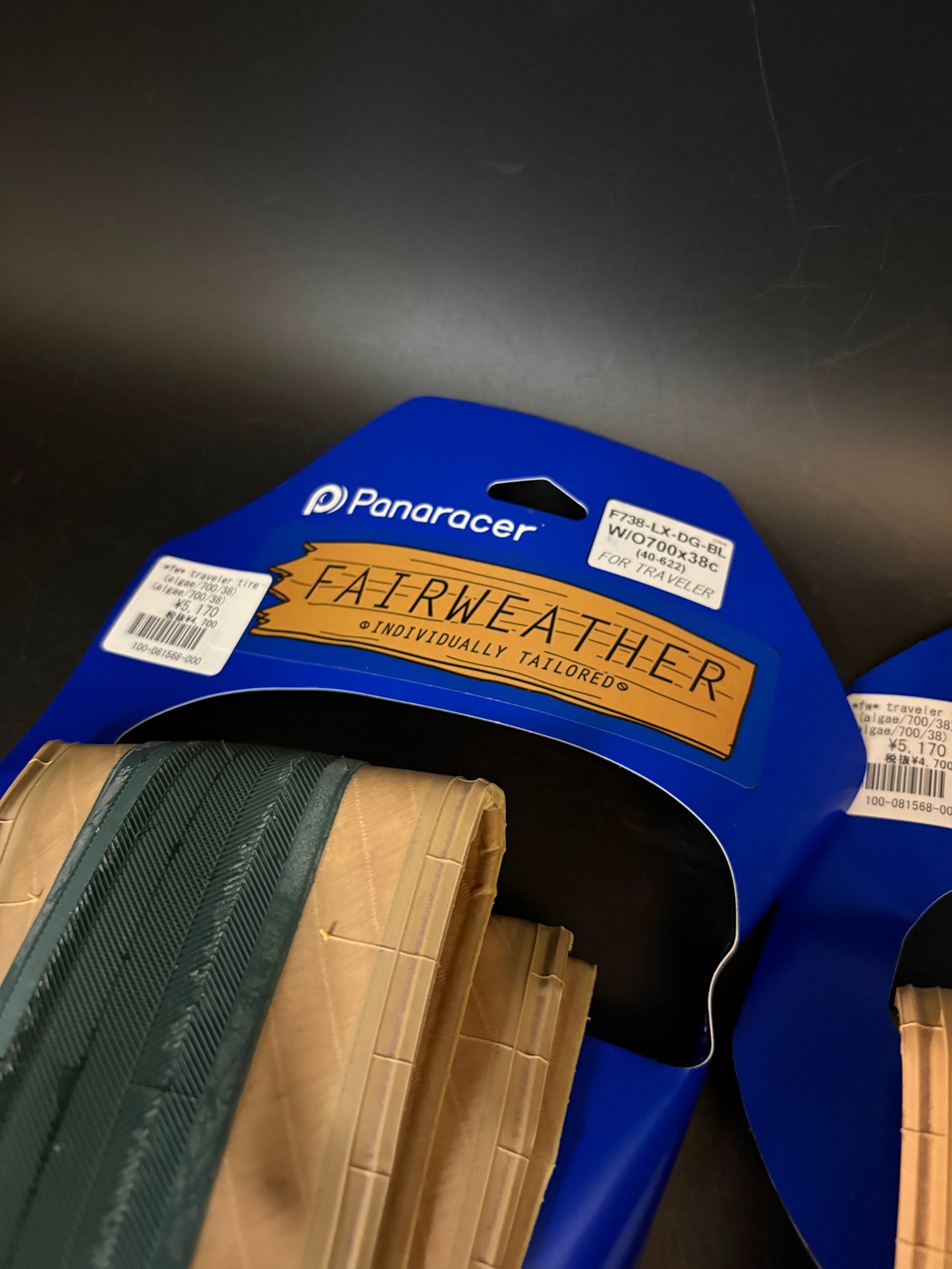 NEW Fairweather Traveler Tires Algae 700x38c